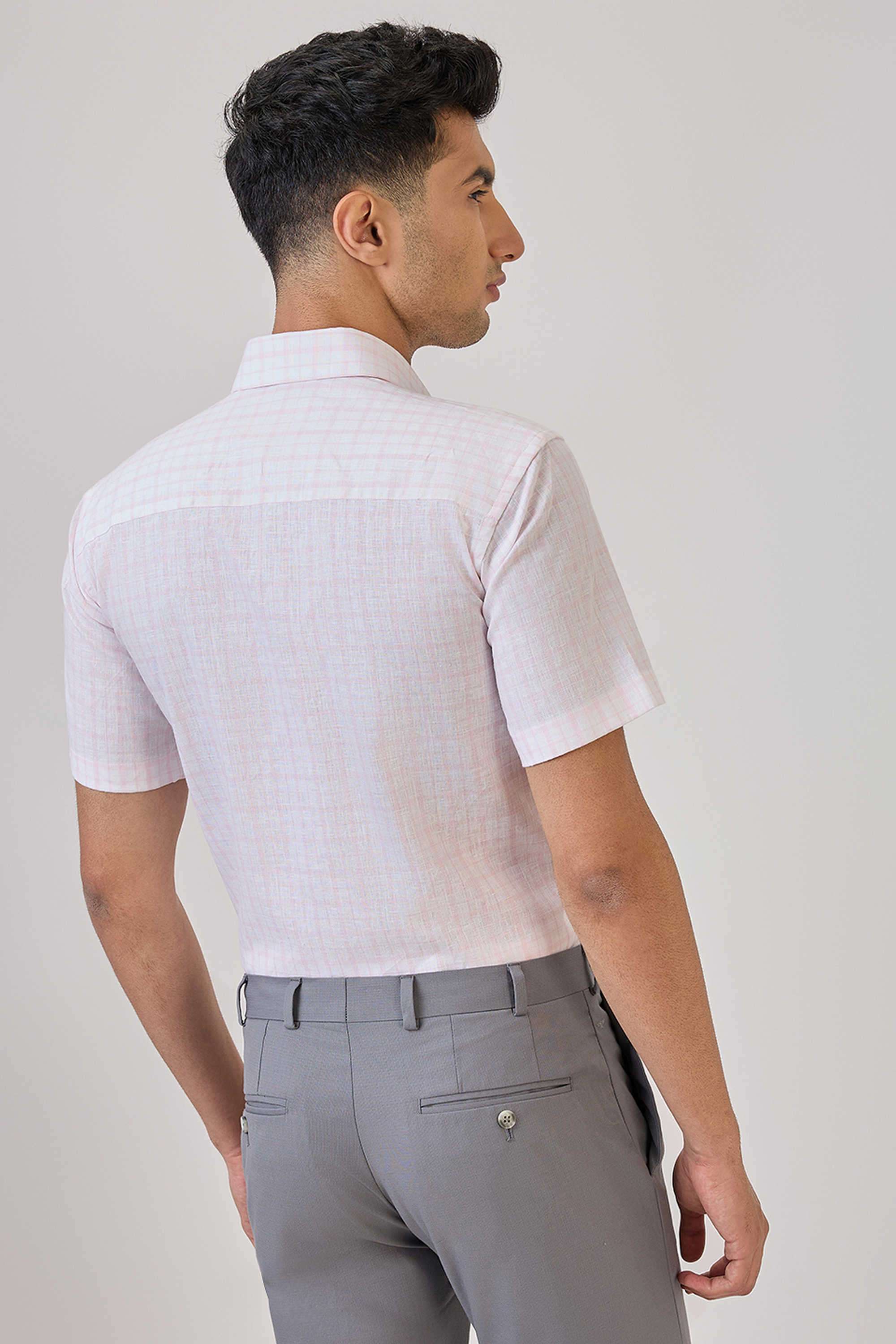 Checks-Slim-Fit-Men-s-Formal-Shirt