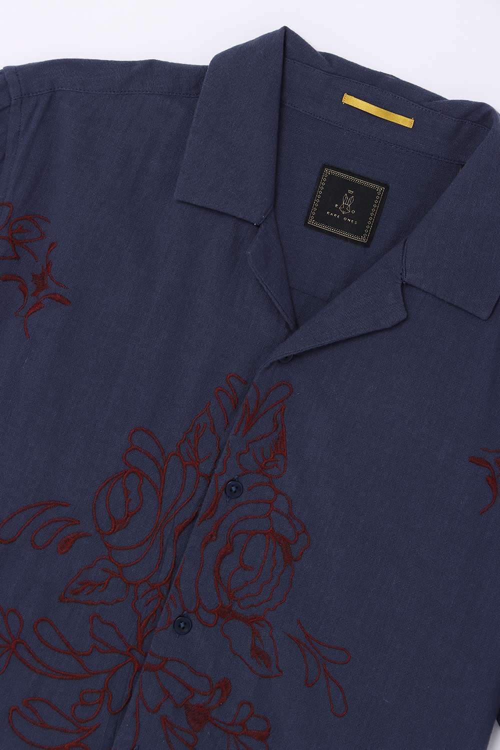 Solid-Blended-Fabric-Classic-Collar-Boys-Shirt