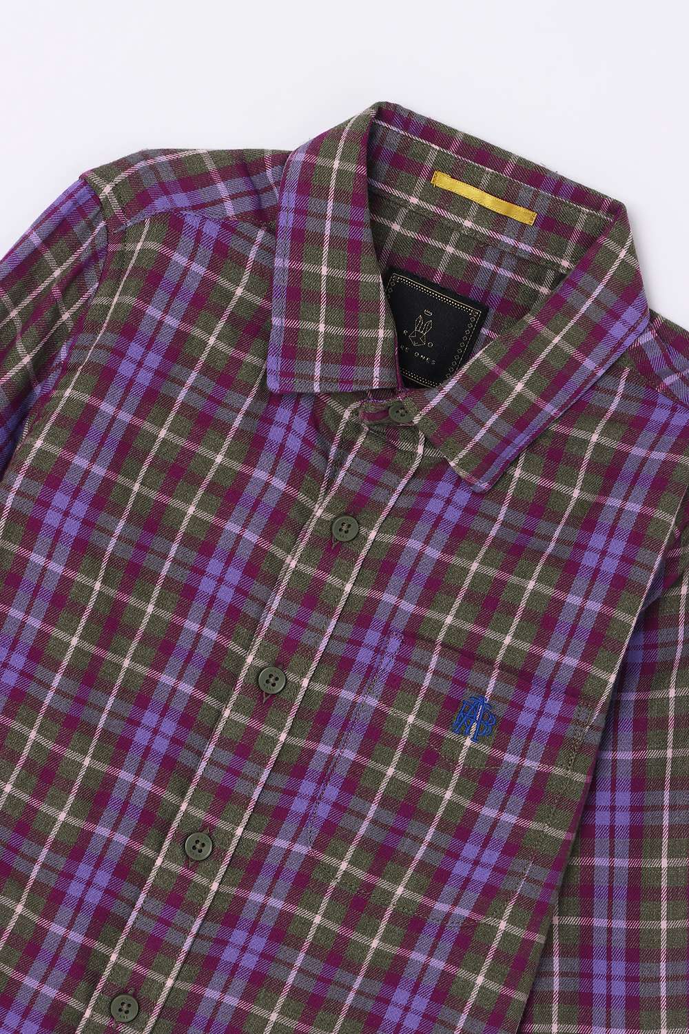 Solid-Blended-Fabric-Classic-Collar-Boys-Shirt