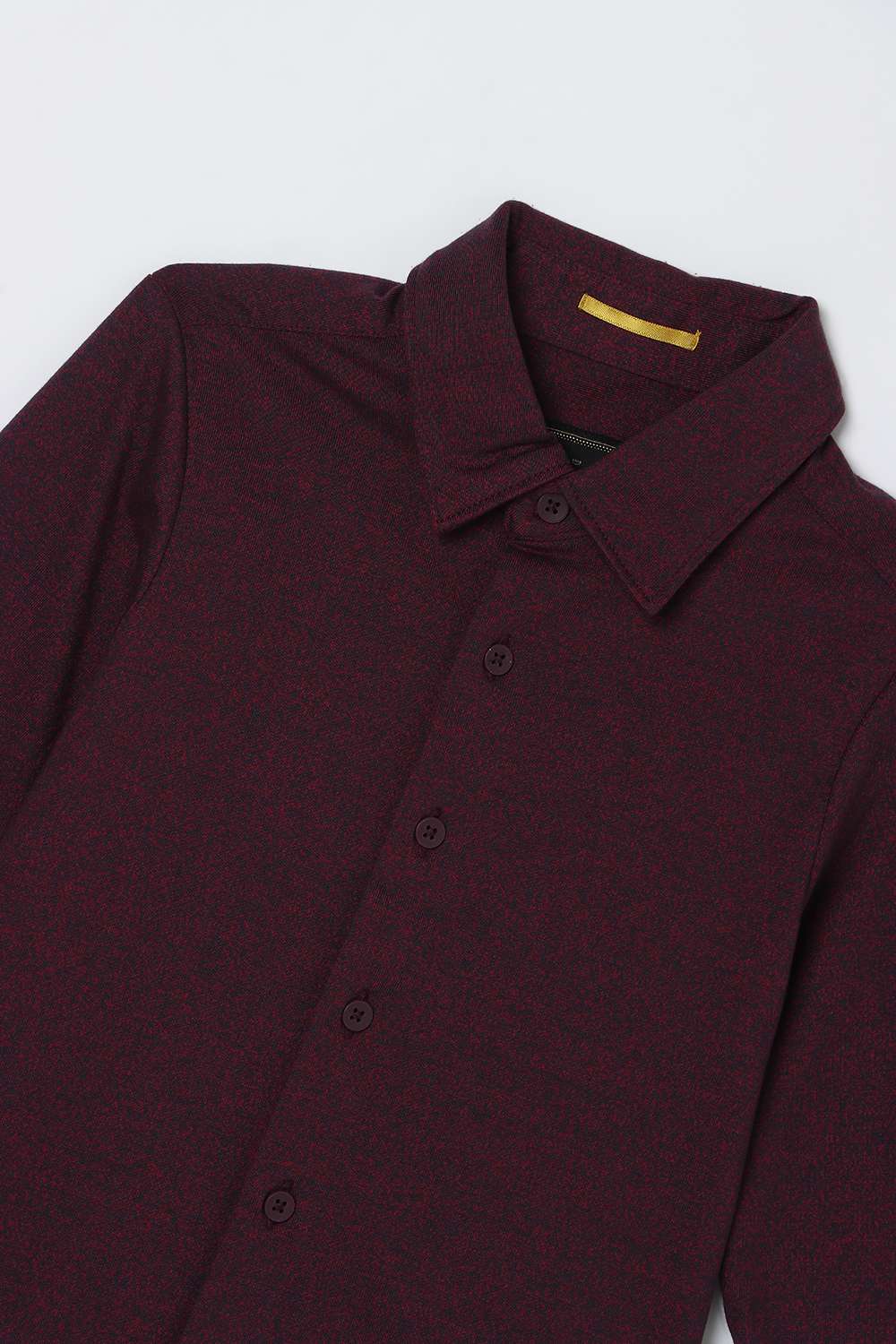 Solid-Blended-Fabric-Classic-Collar-Boys-Shirt