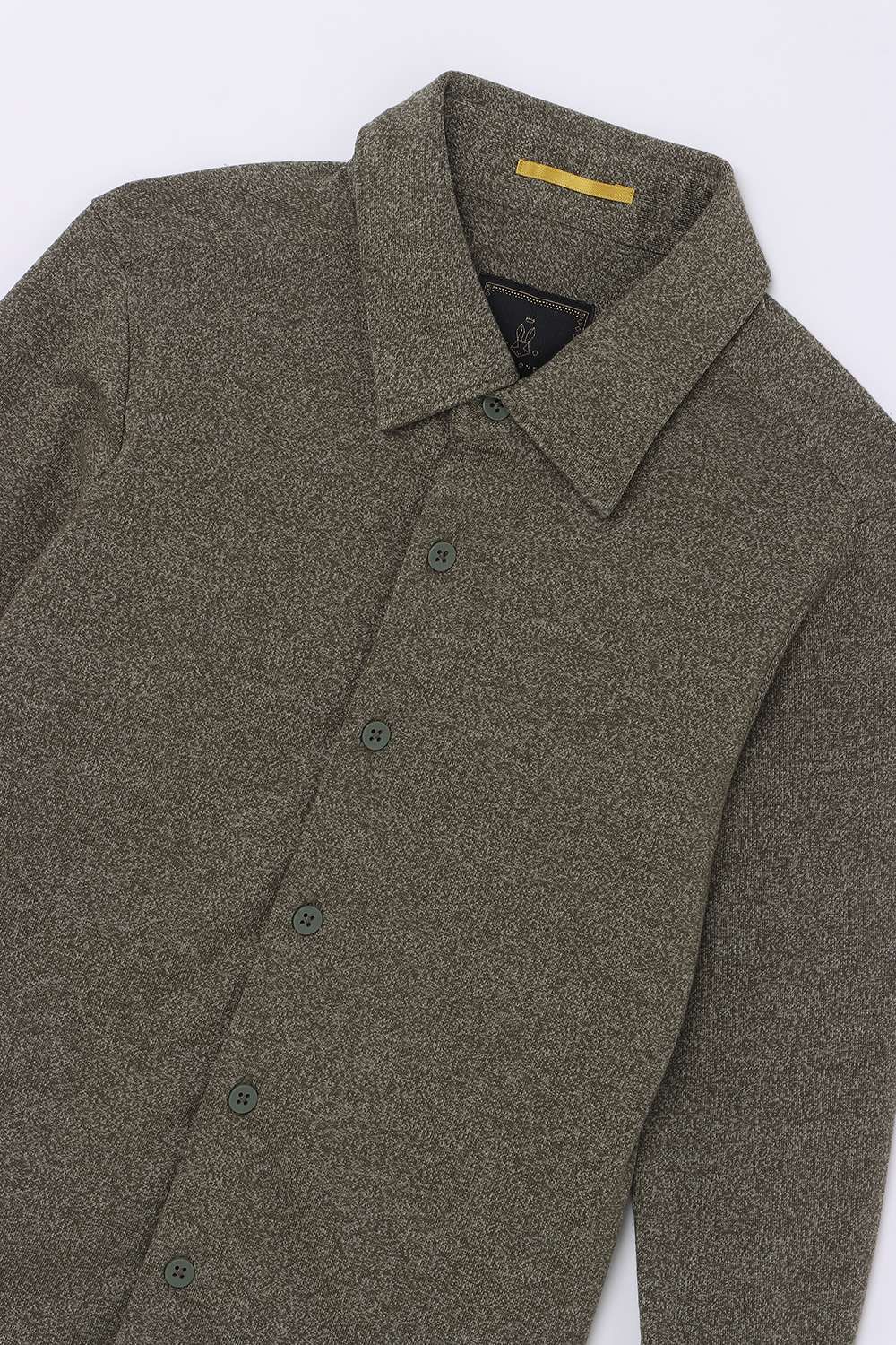 Solid-Blended-Fabric-Classic-Collar-Boys-Shirt