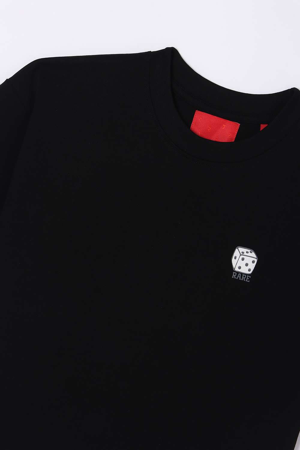 Solid-Blended-Fabric-Round-Neck-Boys-T-Shirt