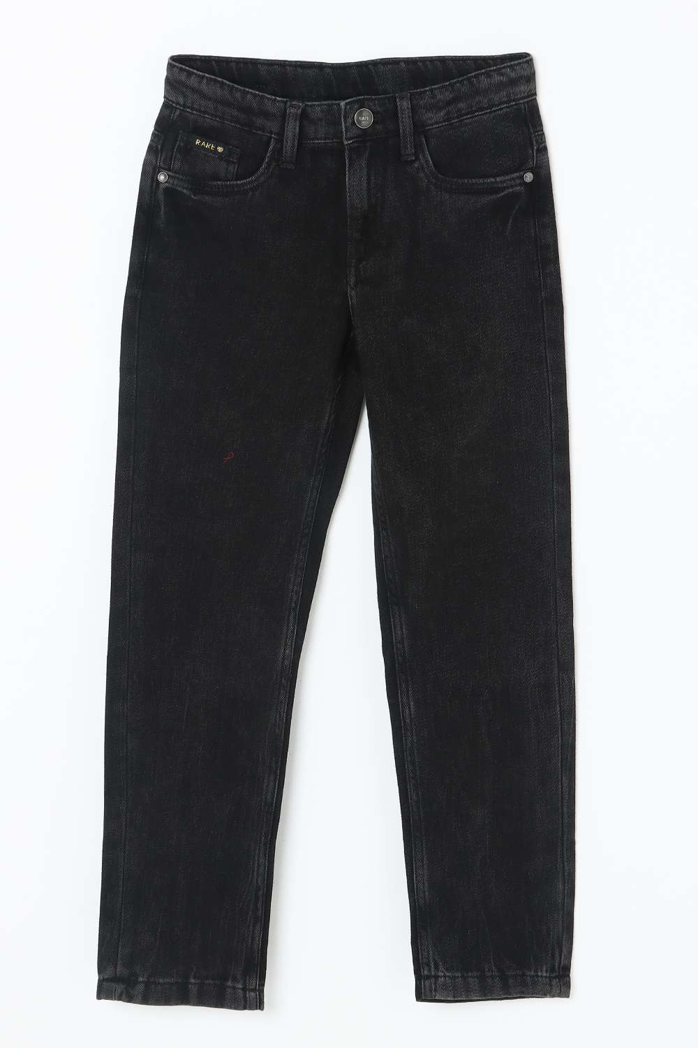 Solid-Blended-Fabric-Regular-Fit-Boys-Jeans