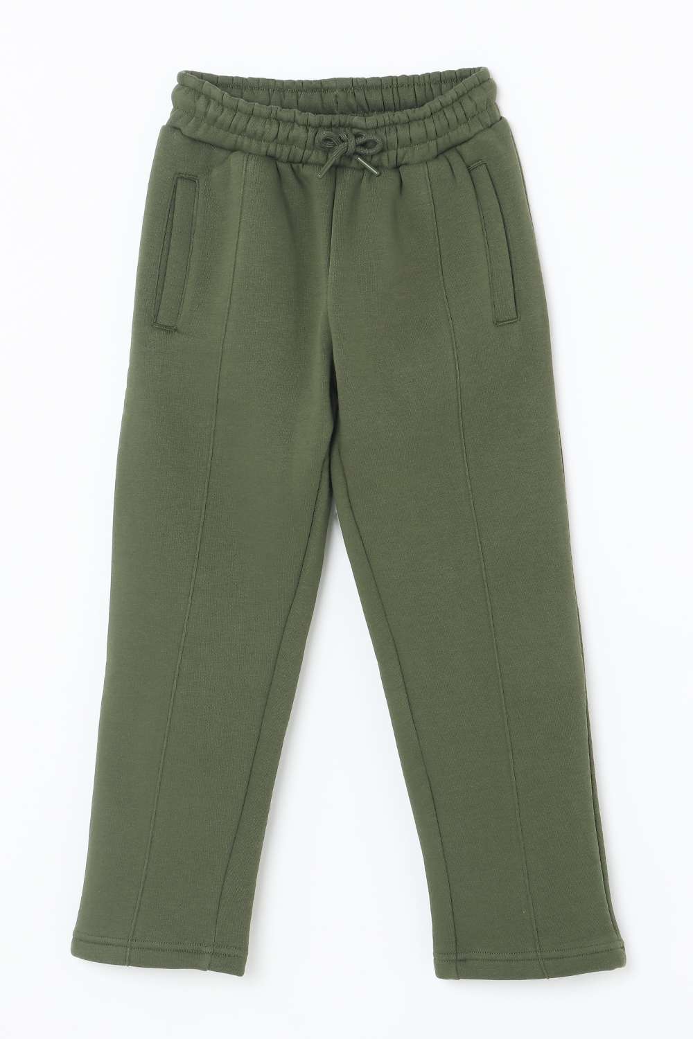 Solid-Blended-Fabric-Regular-Fit-Boys-Pants