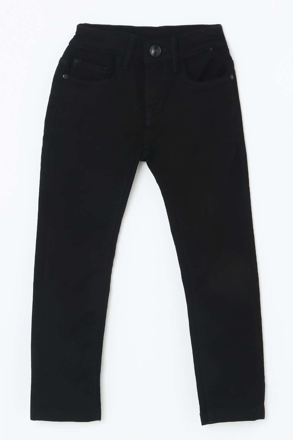 Solid-Blended-Fabric-Regular-Fit-Boys-Jeans