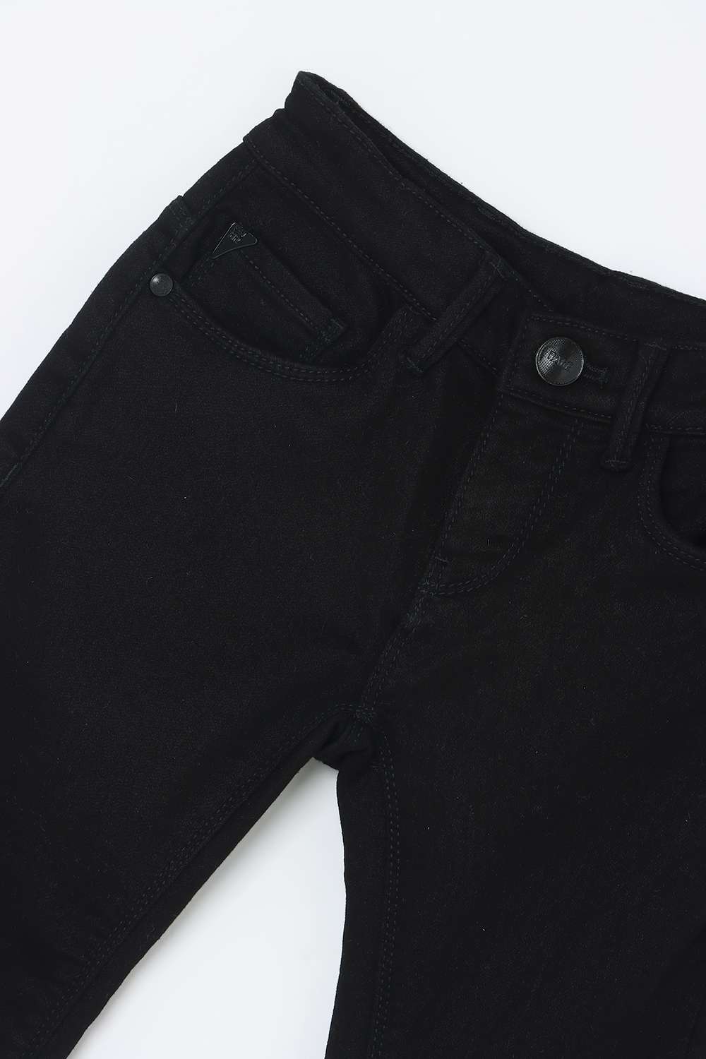 Solid-Blended-Fabric-Regular-Fit-Boys-Jeans