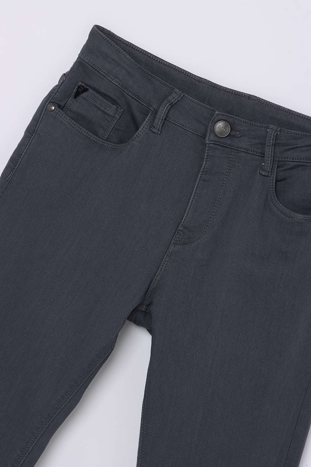 Solid-Blended-Fabric-Regular-Fit-Boys-Jeans