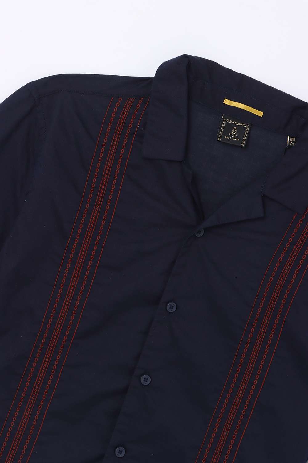 Solid-Blended-Fabric-Classic-Collar-Boys-Shirt