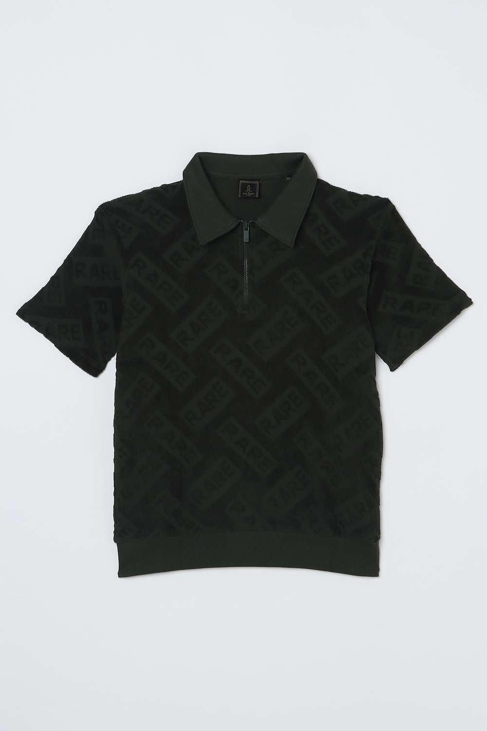 Solid-Blended-Fabric-Polo-Boys-T-Shirt