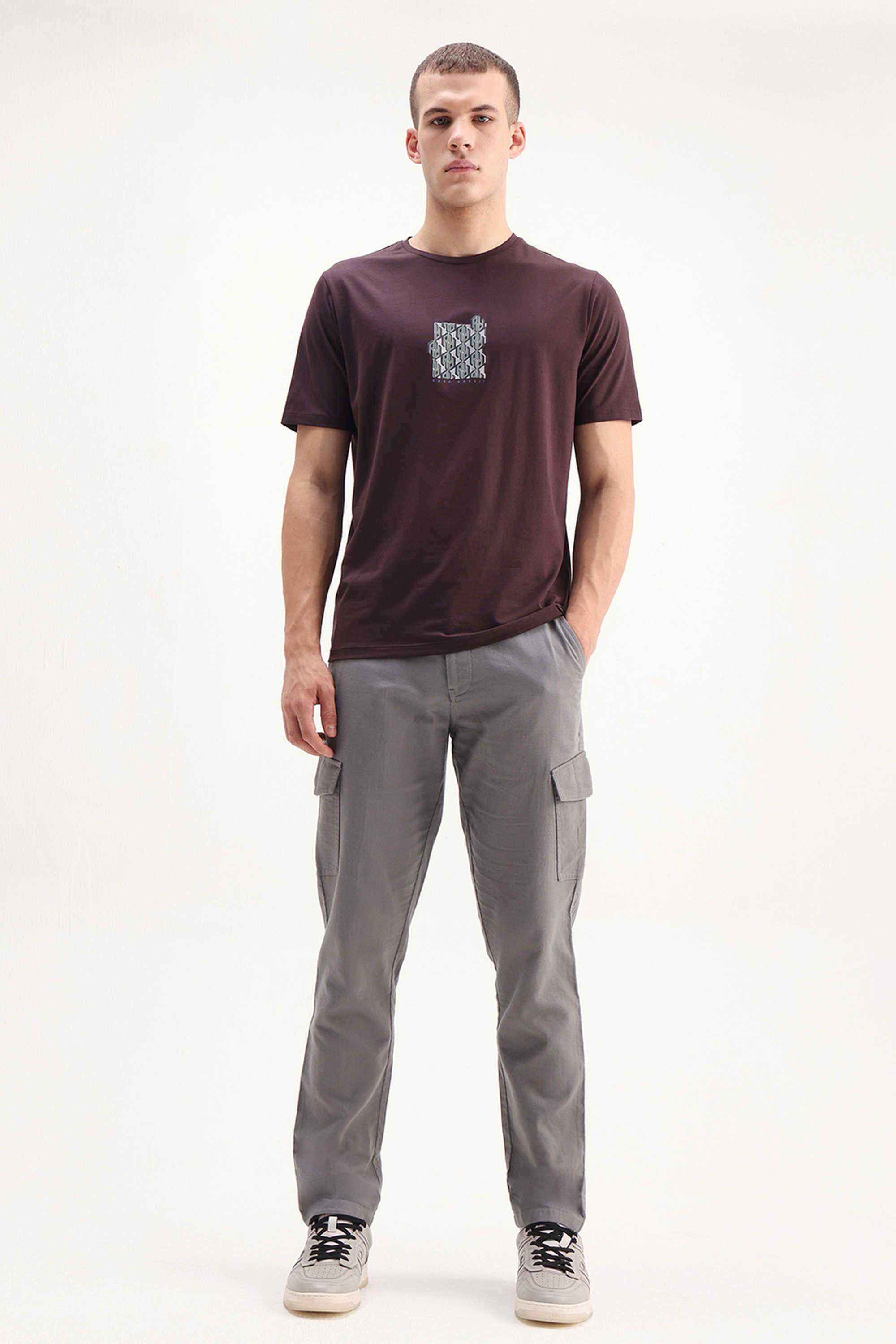 Solid-Cotton-Regular-Fit-Men-s-Casual-Trousers