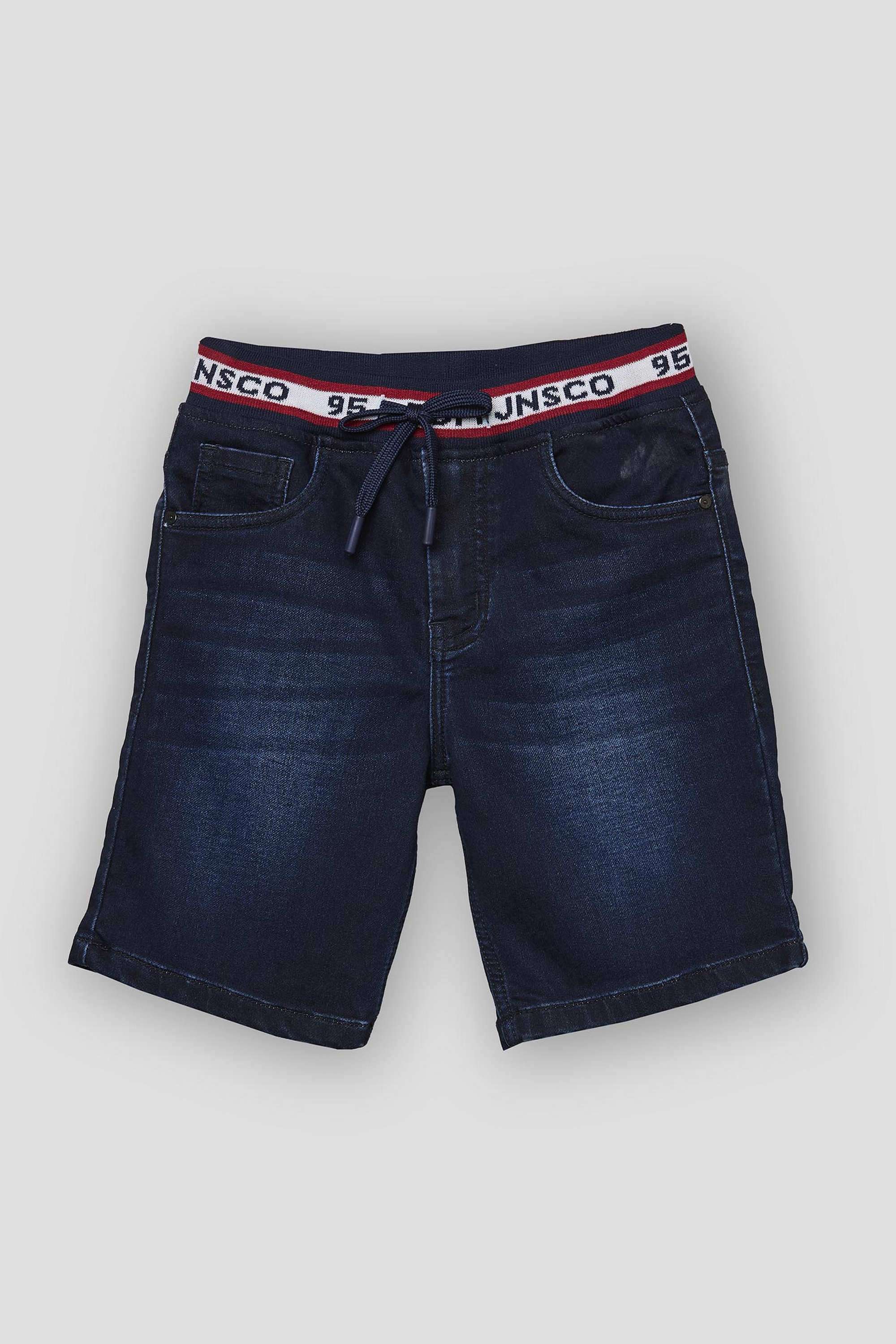 Solid-Blended-Fabric-Regular-Fit-Boys-Casual-Wear-Shorts