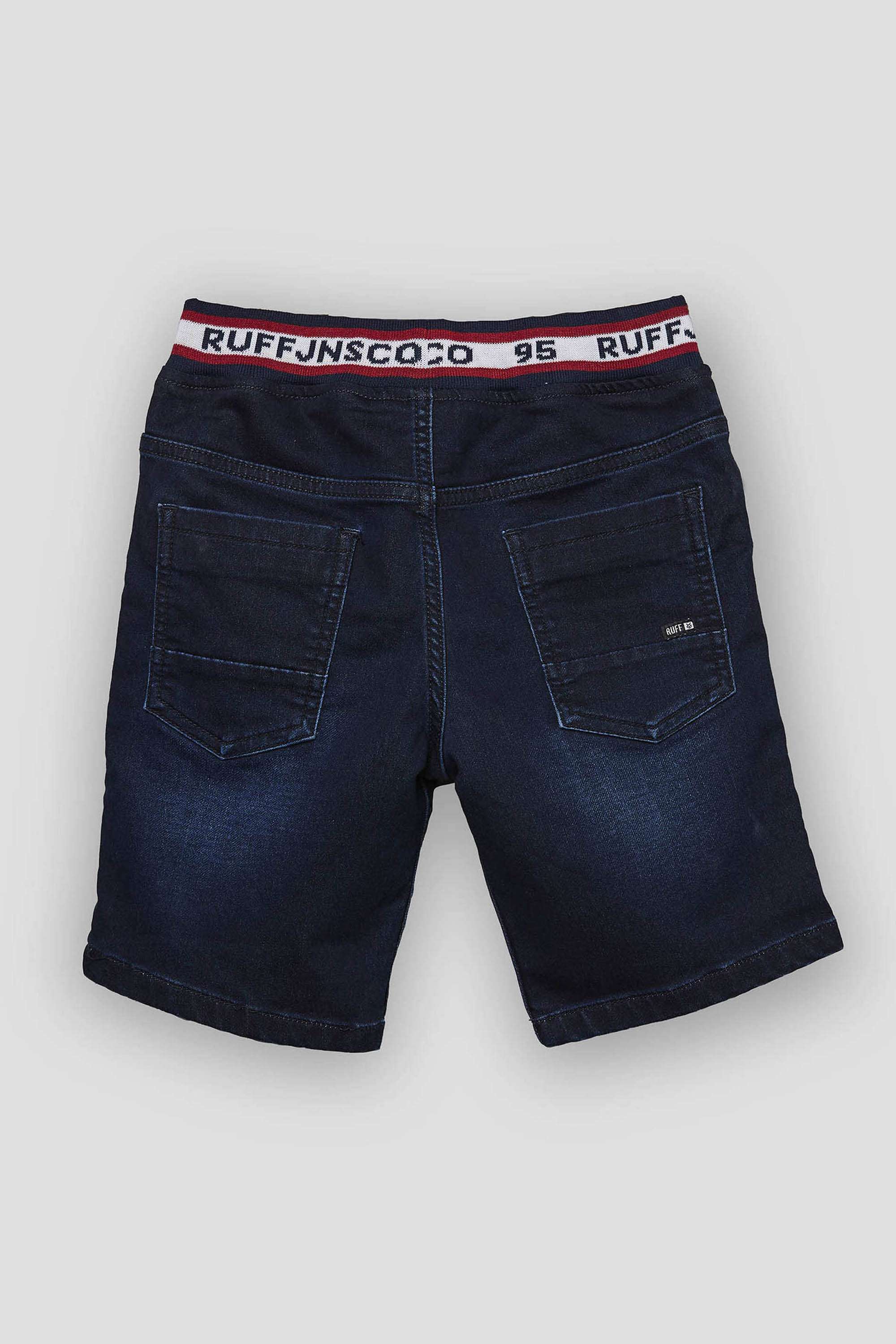 Solid-Blended-Fabric-Regular-Fit-Boys-Casual-Wear-Shorts