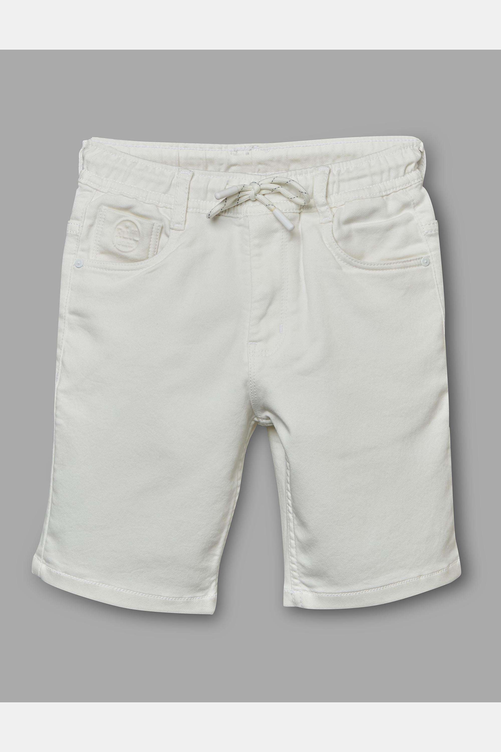 Solid-Blended-Fabric-Regular-Fit-Boy-s-Shorts