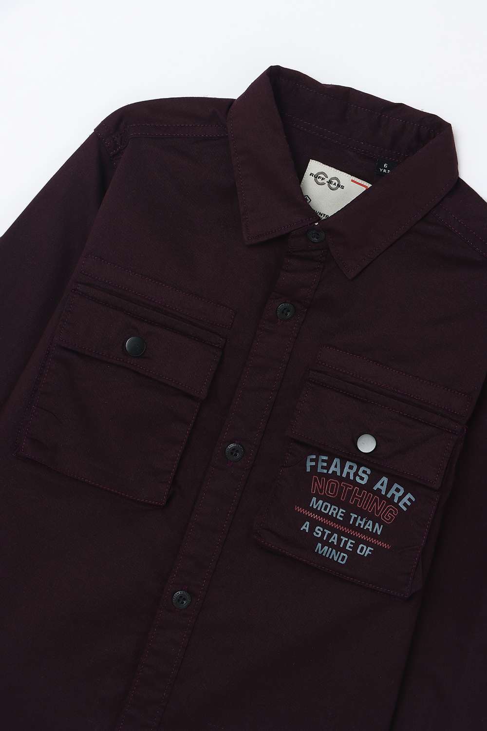 Solid-Blended-Fabric-Classic-Collar-Unisex-Shirt