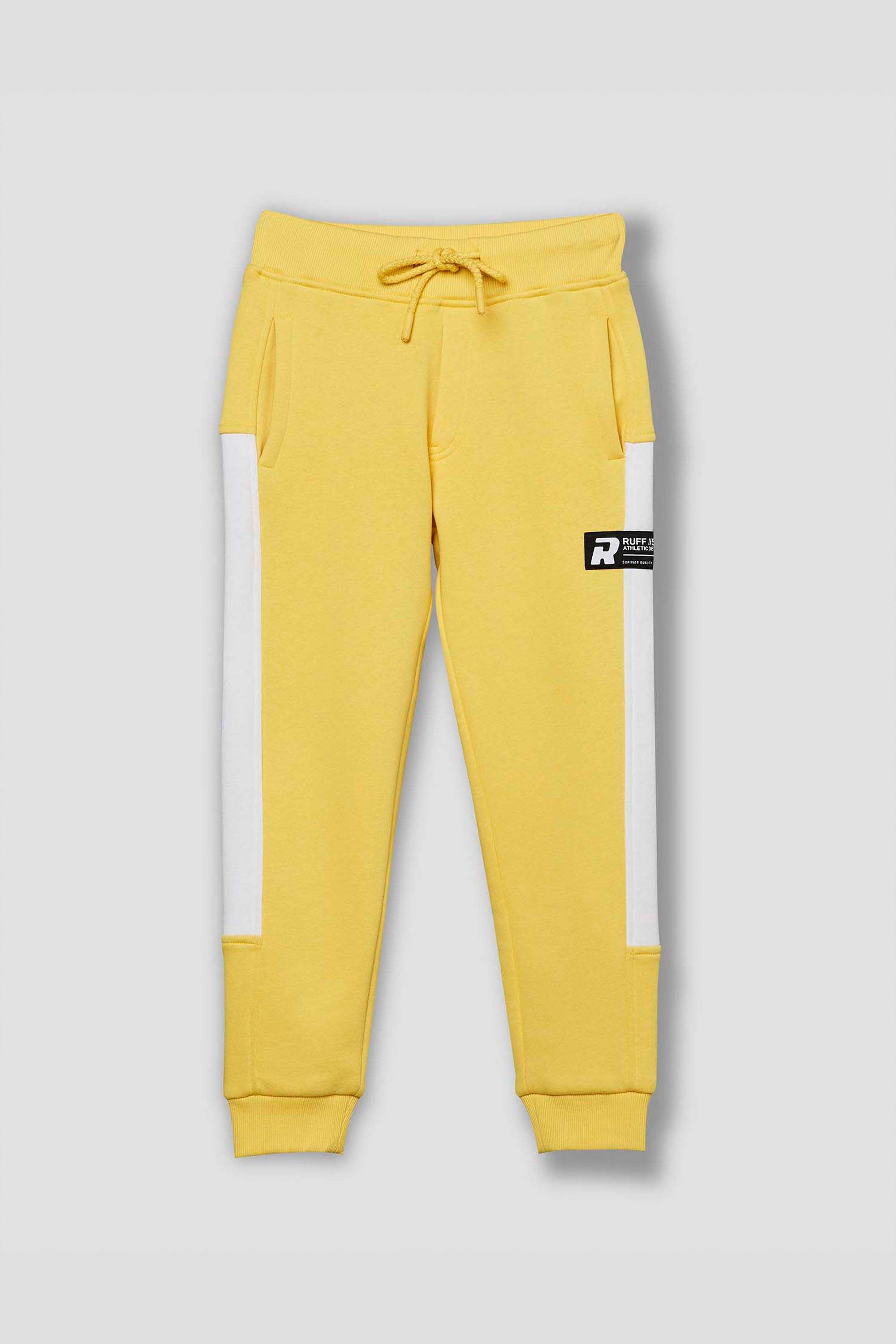 Solid-Blended-Fabric-Regular-Fit-Boys-Track-Pants
