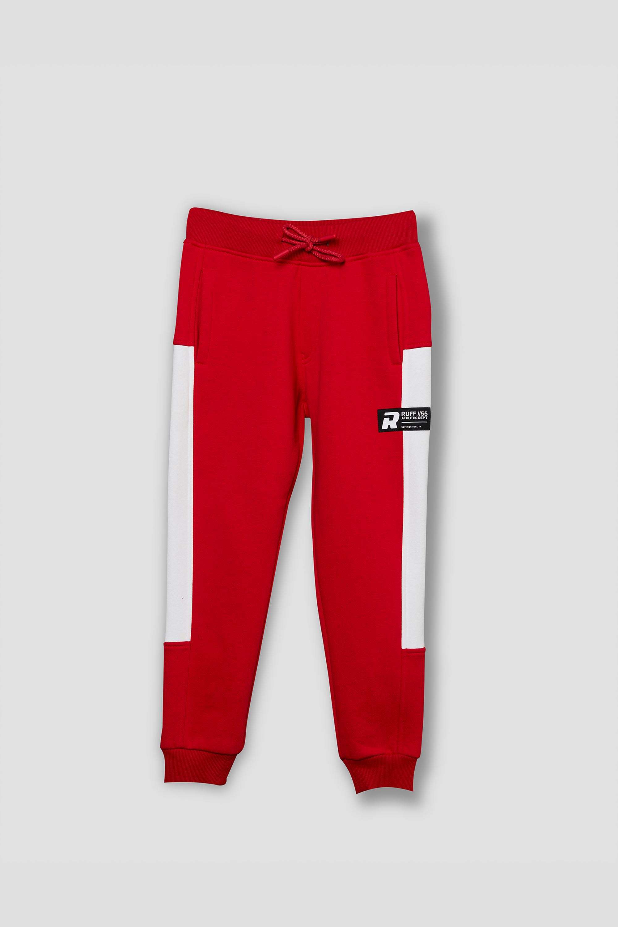 Solid-Blended-Fabric-Regular-Fit-Boys-Track-Pants