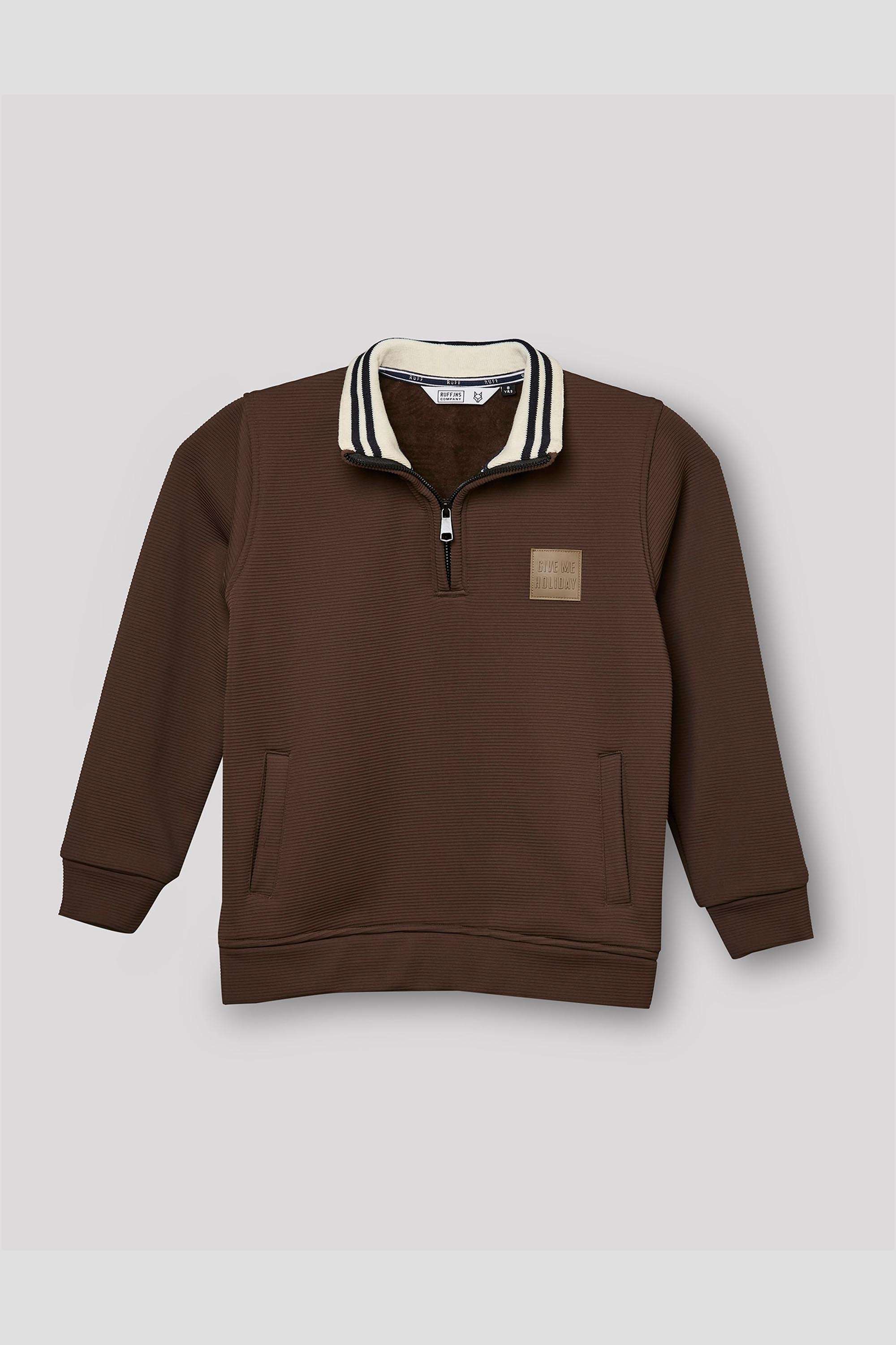 Solid-Blended-Fabric-Round-Neck-Boys-Sweatshirt