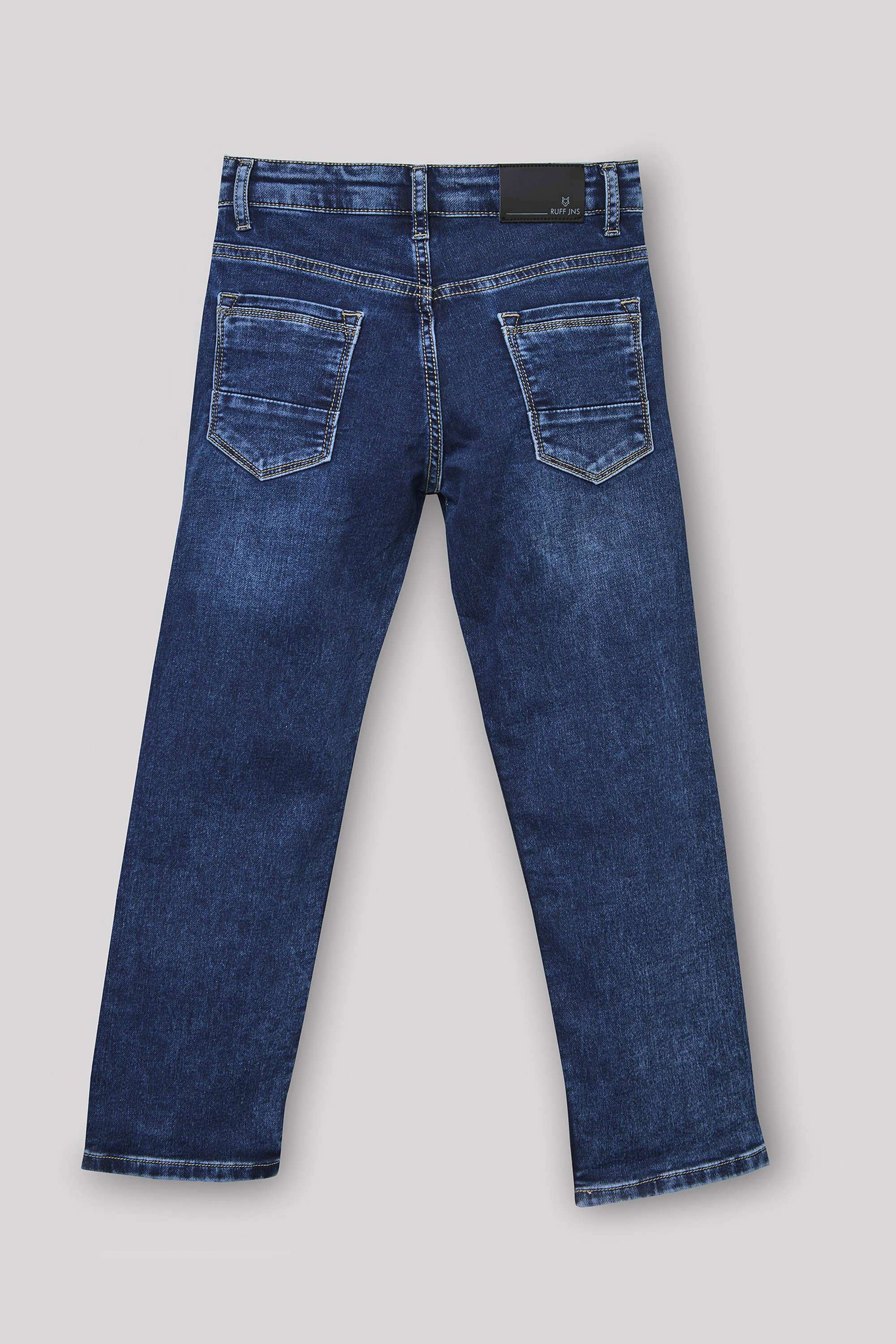 Solid-Blended-Fabric-Regular-Fit-Boys-Casual-Wear-Jeans