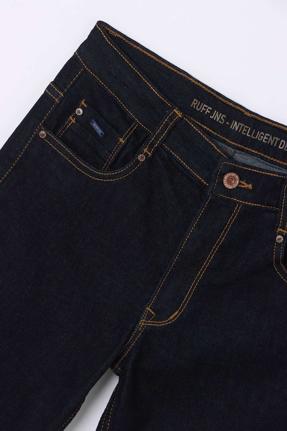 Solid-Blended-Fabric-Regular-Fit-Boy-s-Jeans