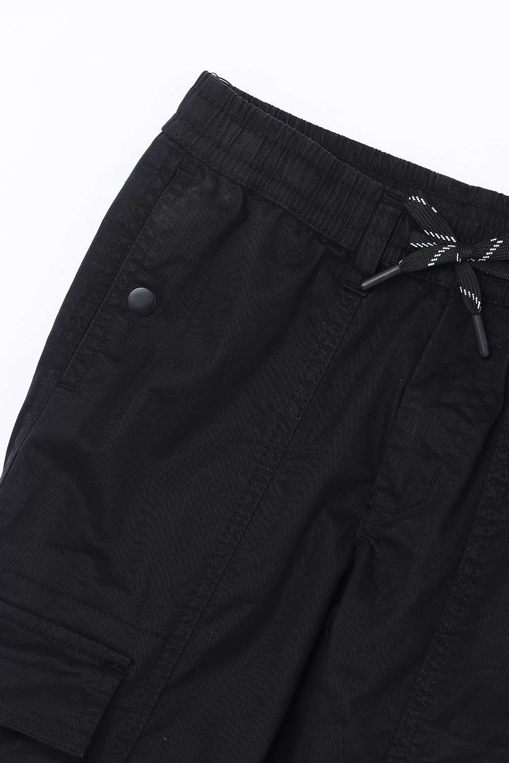 Solid-Blended-Fabric-Regular-Fit-Boy-s-Trousers