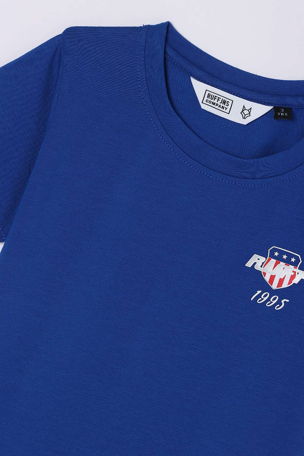 Solid-Blended-Fabric-Round-Neck-Unisex-T-Shirt