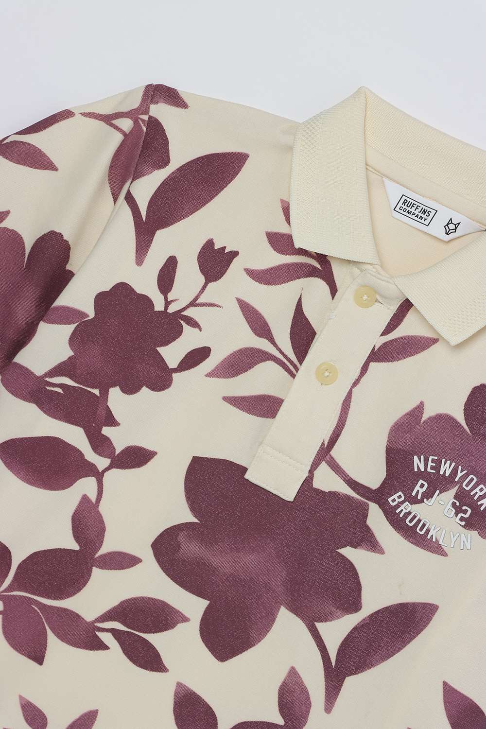 Printed-Blended-Fabric-Polo-Boys-T-Shirt