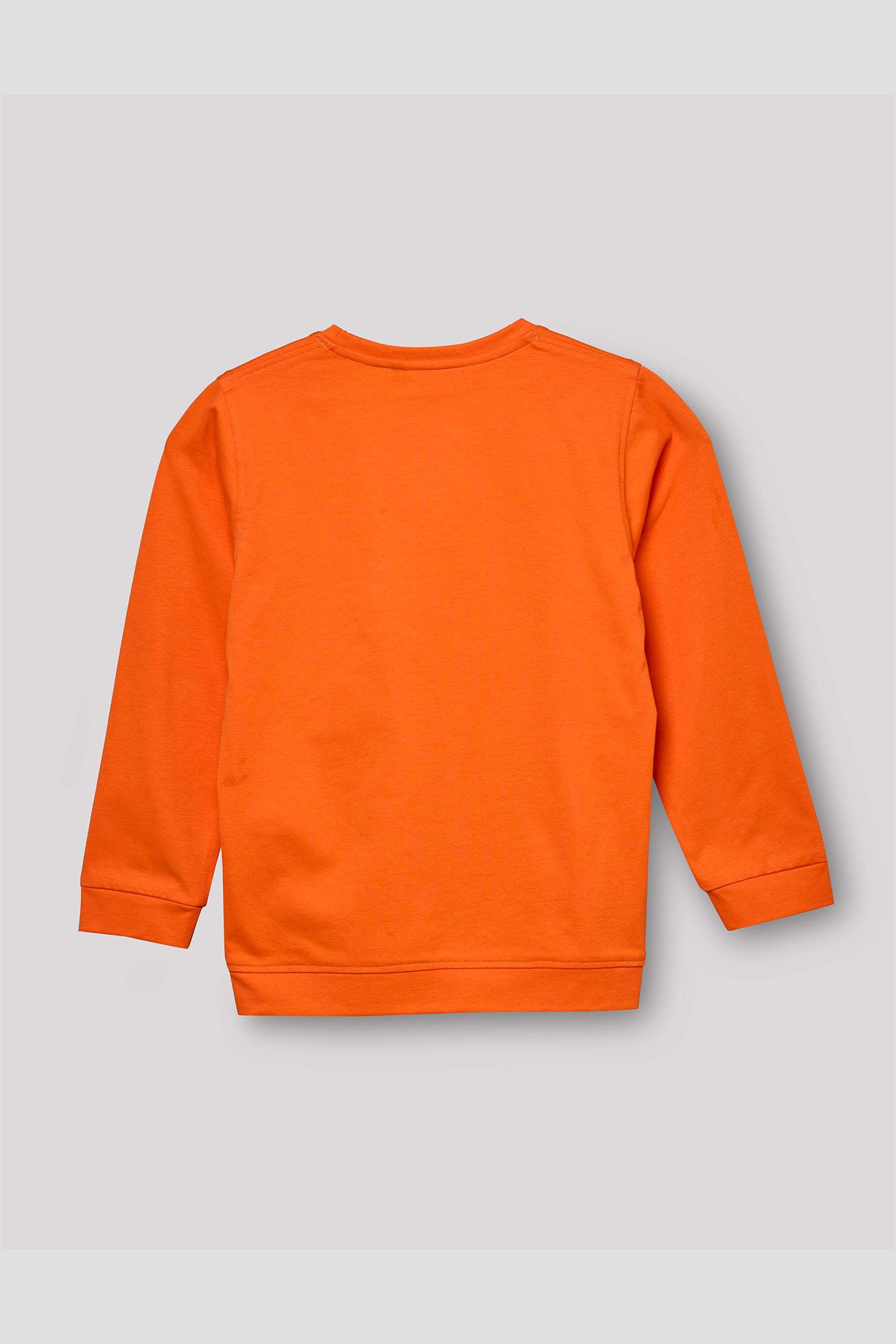 Solid-Blended-Fabric-Round-Neck-Boys-T-Shirt