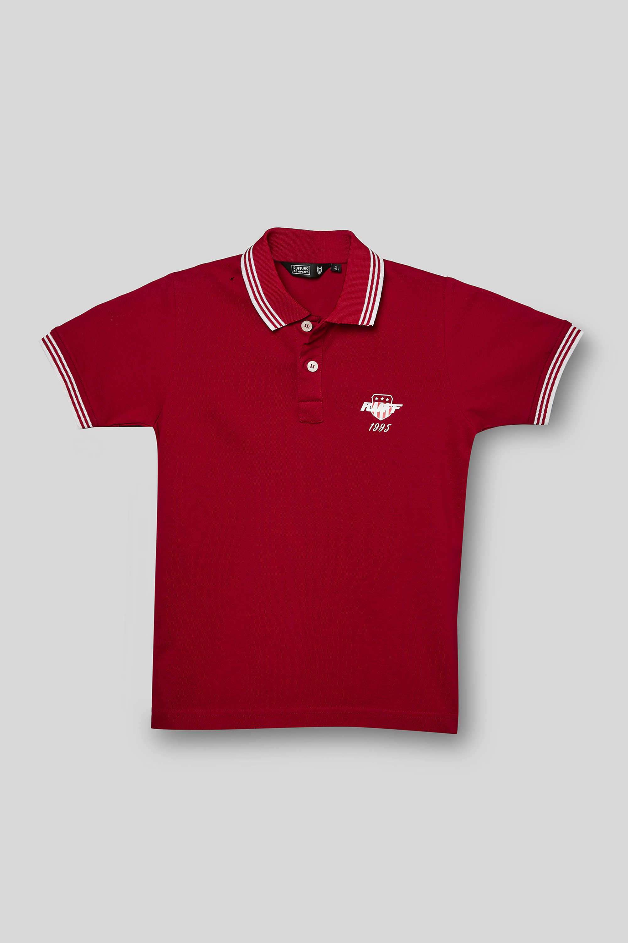 Solid-Cotton-Round-Neck-Boys-T-Shirt