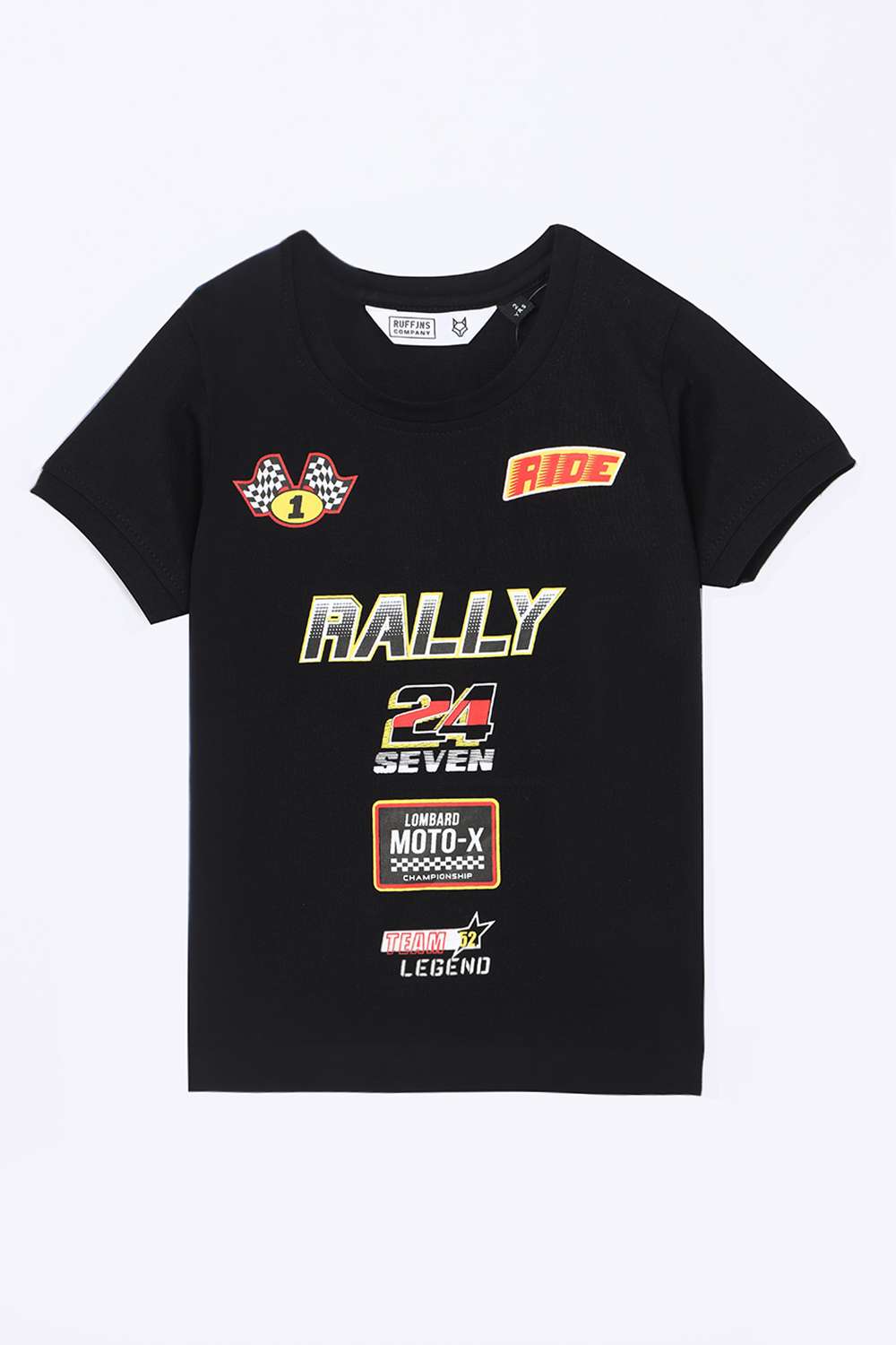 Solid-Blended-Fabric-Round-Neck-Unisex-T-Shirt