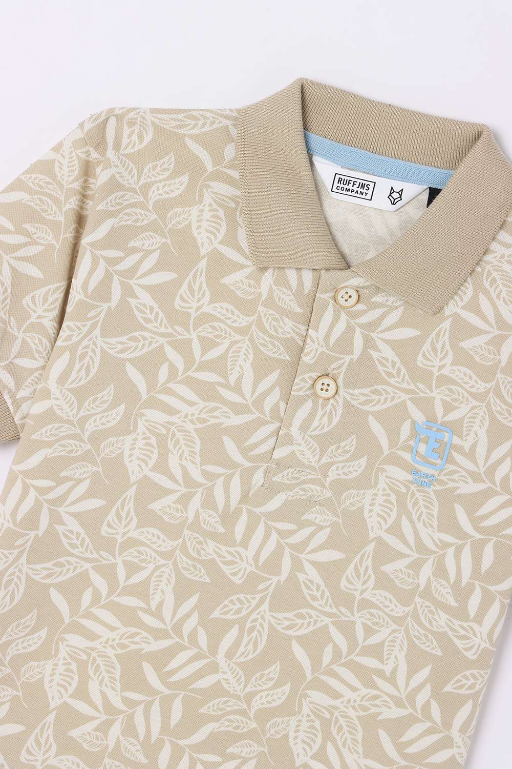 Solid-Blended-Fabric-Polo-Unisex-T-Shirt