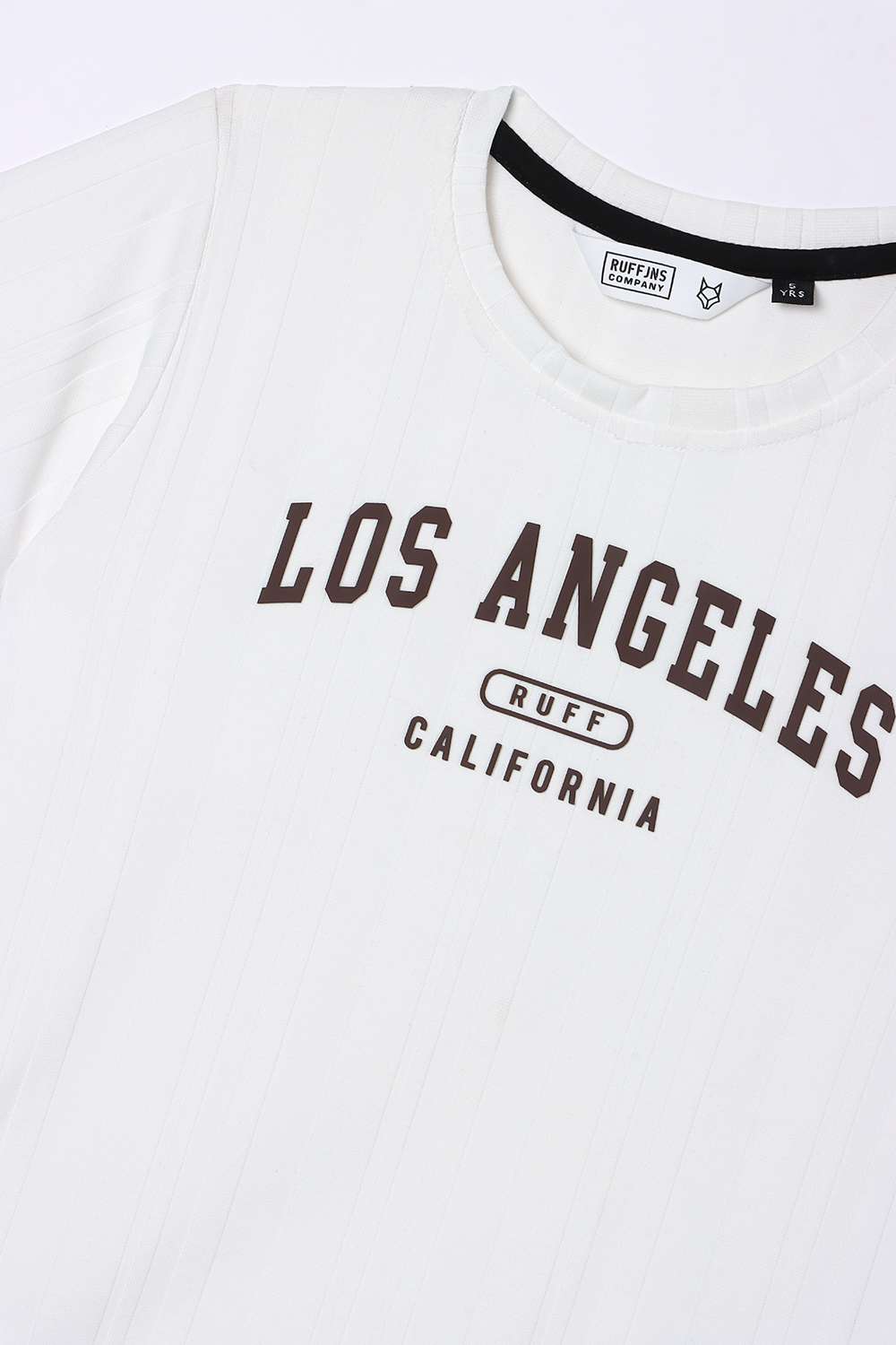 Solid-Blended-Fabric-Round-Neck-Unisex-Top