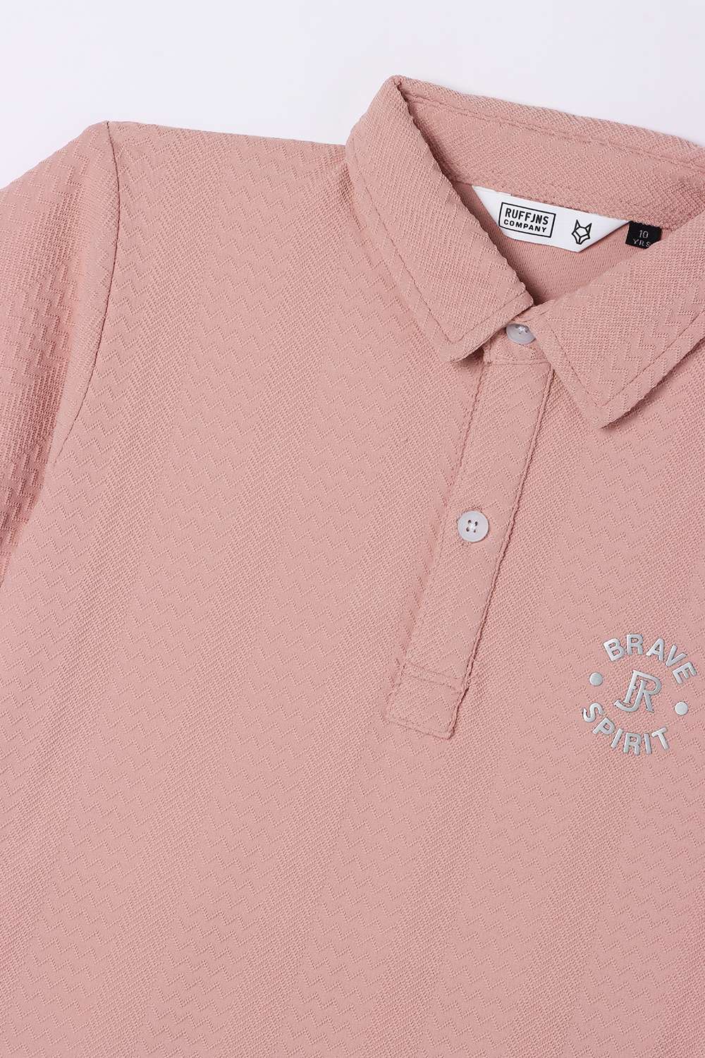 Solid-Blended-Fabric-Polo-Unisex-T-Shirt