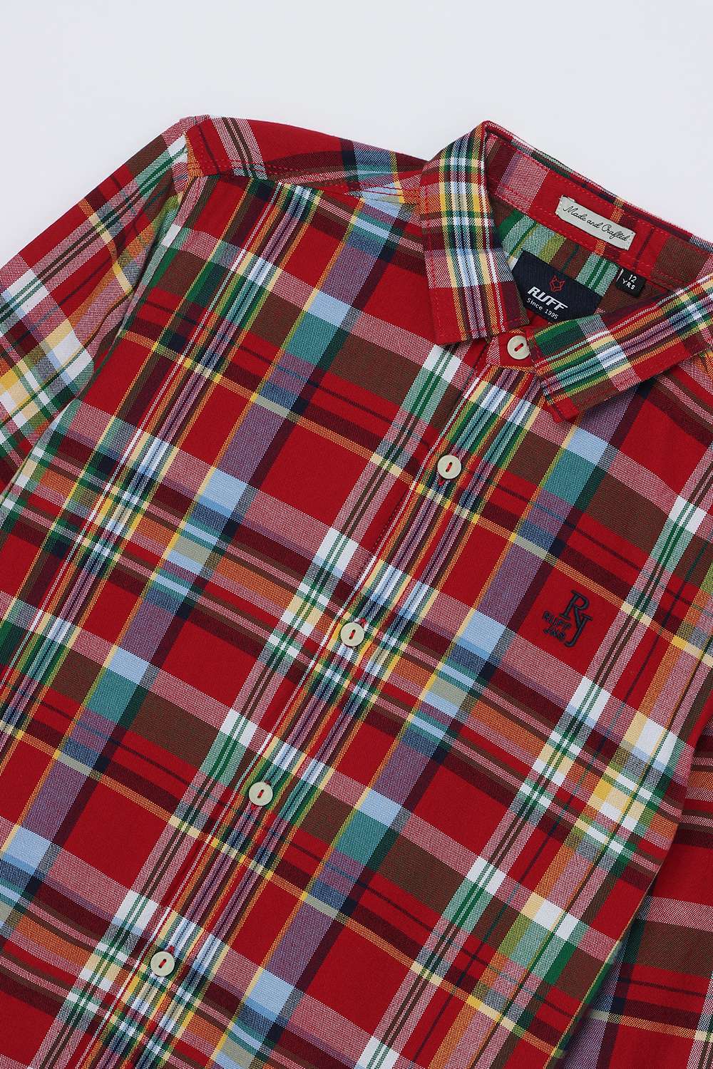 Checks-Cotton-Classic-Collar-Boys-Shirt