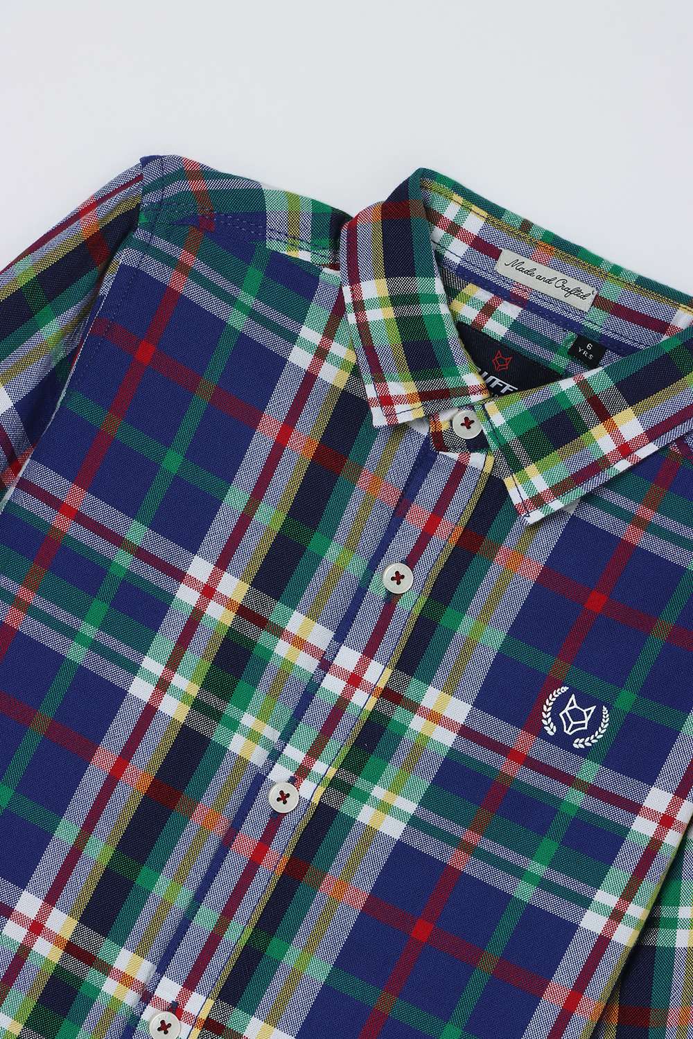 Checks-Cotton-Boys-Shirt