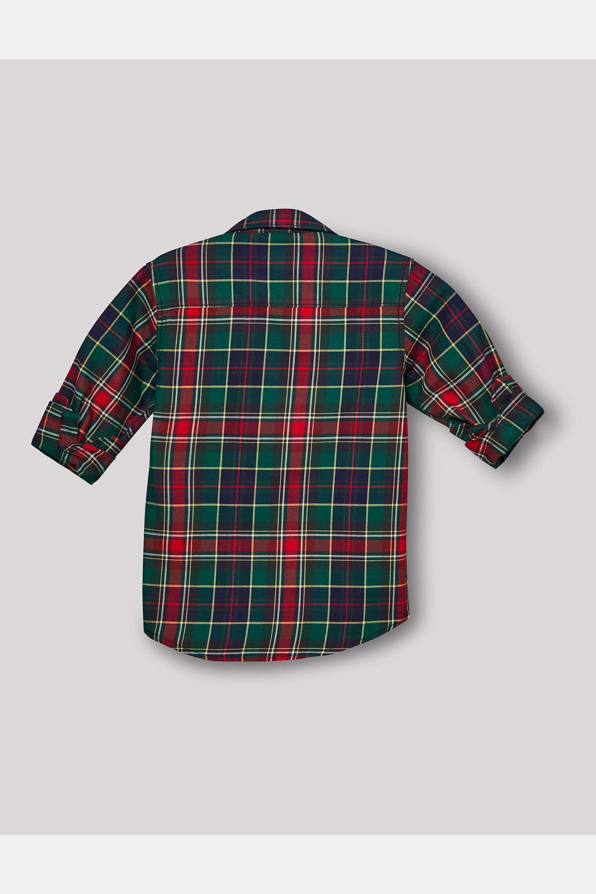 Solid-Cotton-Collared-Boy-s-Shirt