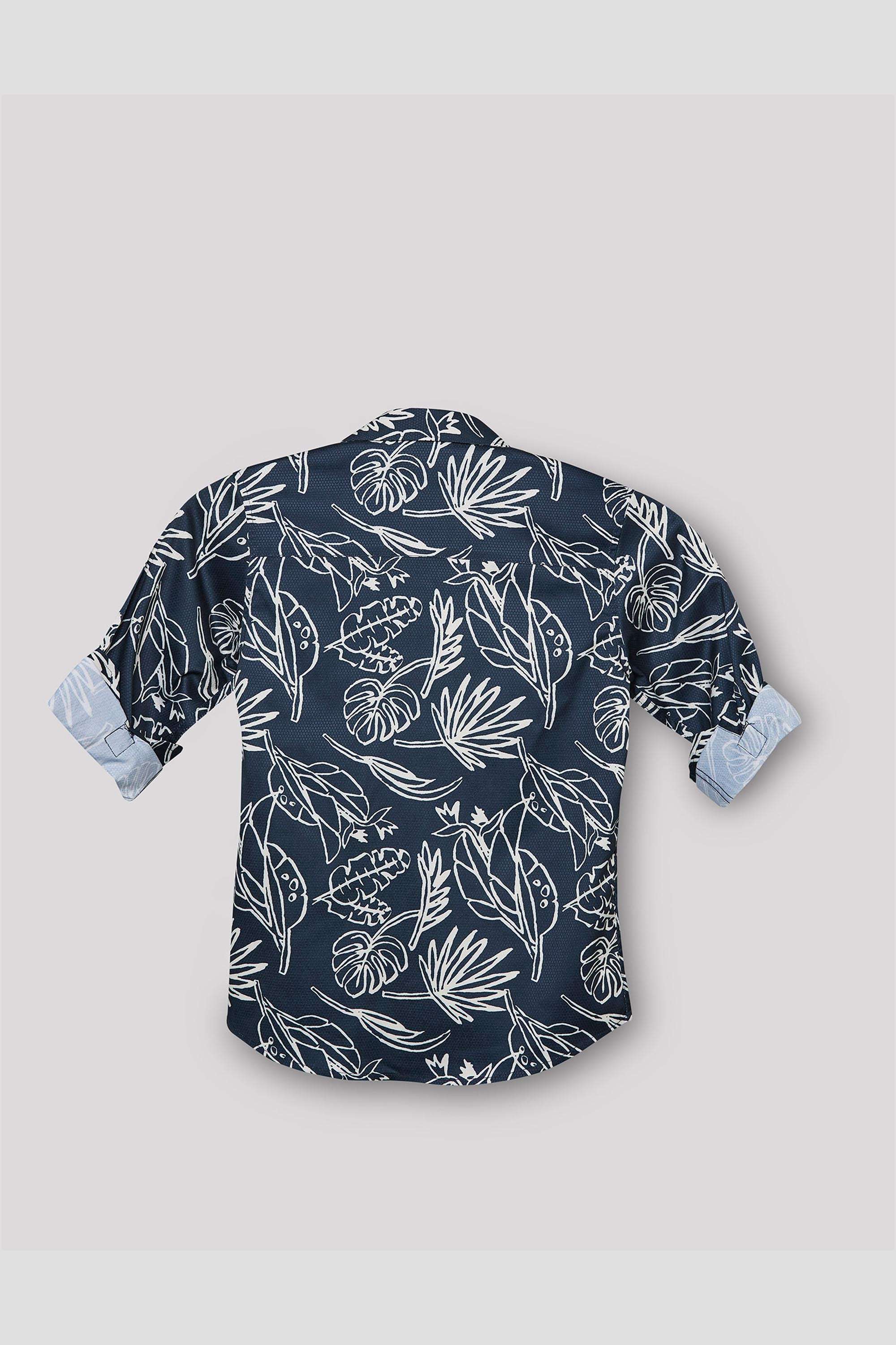 Printed-Blended-Fabric-Boys-Shirt