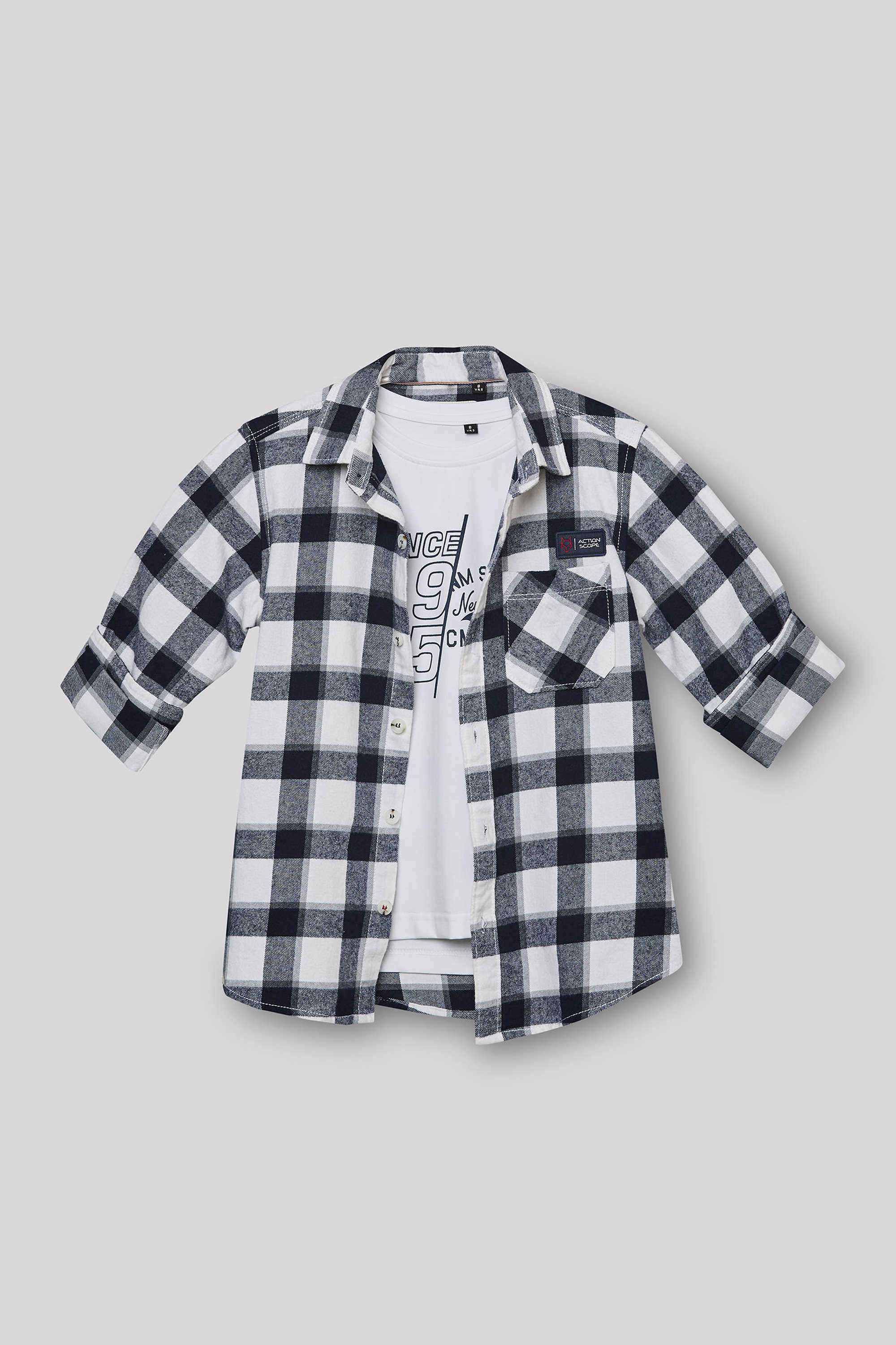 Solid-Blended-Fabric-Boys-Shirt