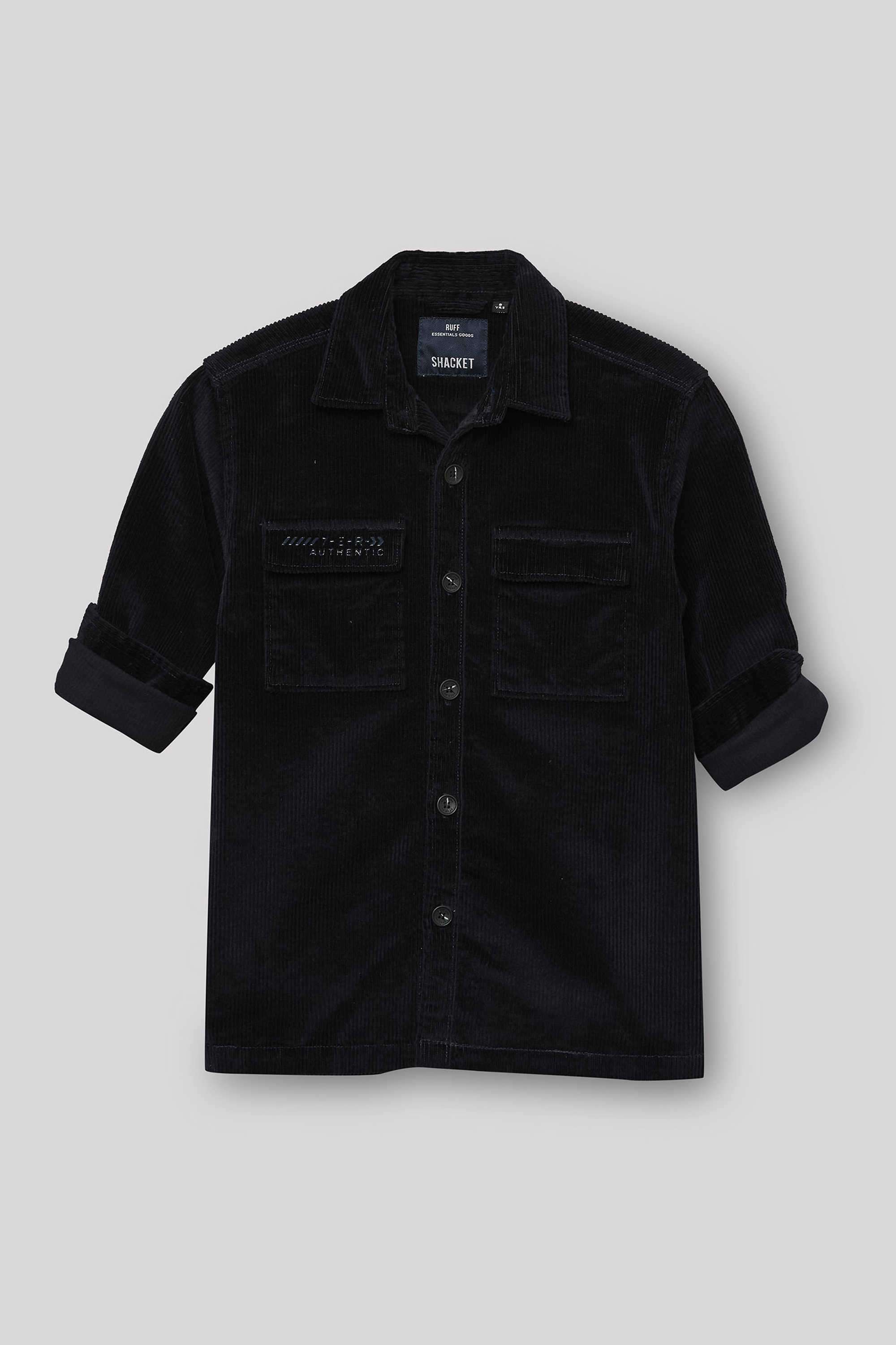 Solid-Blended-Fabric-Round-Neck-Boys-Jacket