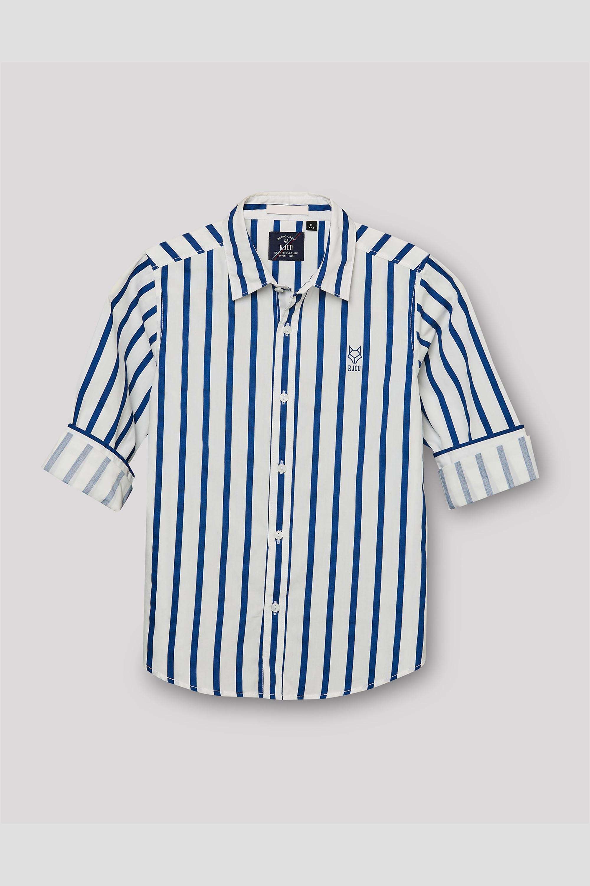 Stripes-Cotton-Boys-Shirt