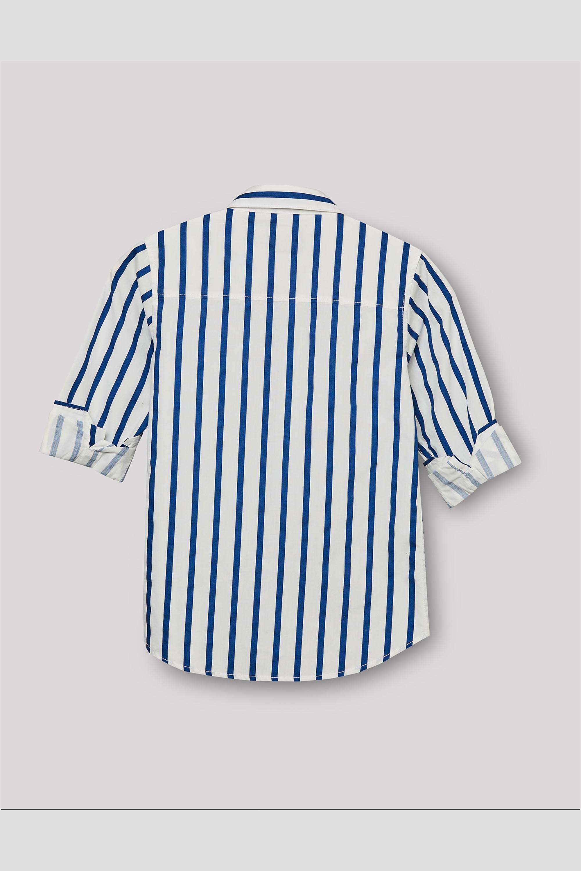 Stripes-Cotton-Boys-Shirt
