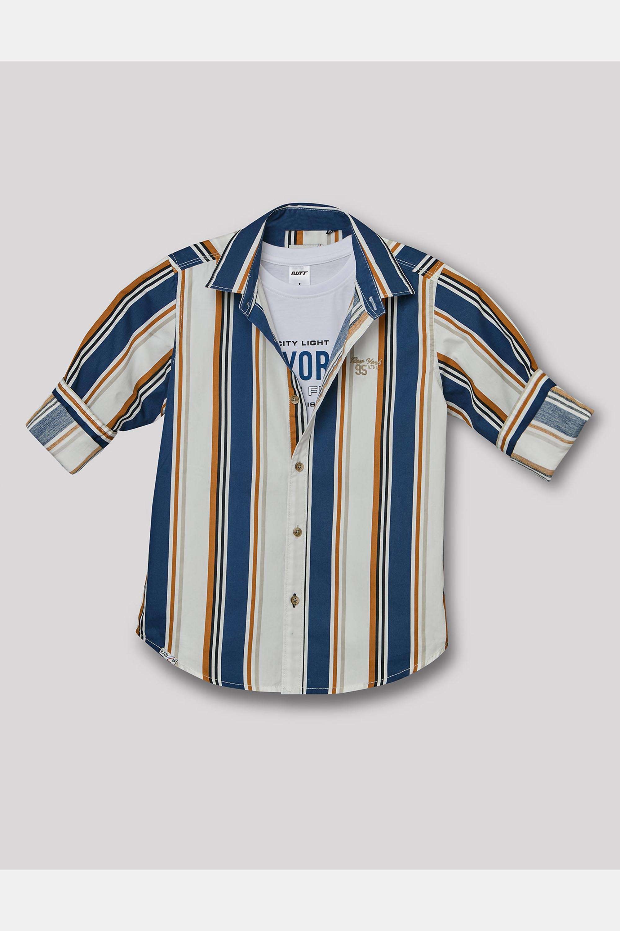 Solid-Cotton-Collared-Boy-s-Shirt