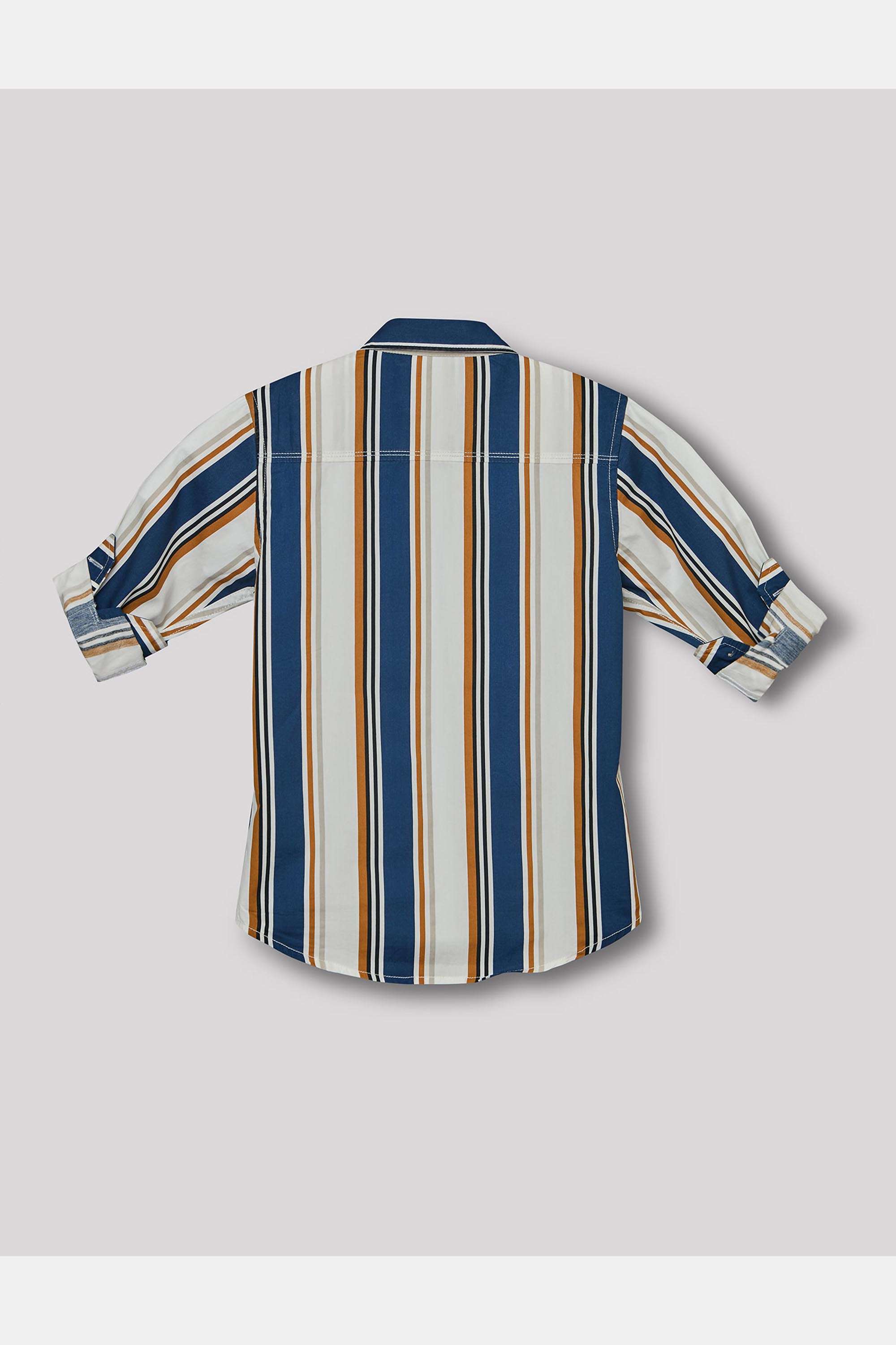 Solid-Cotton-Collared-Boy-s-Shirt