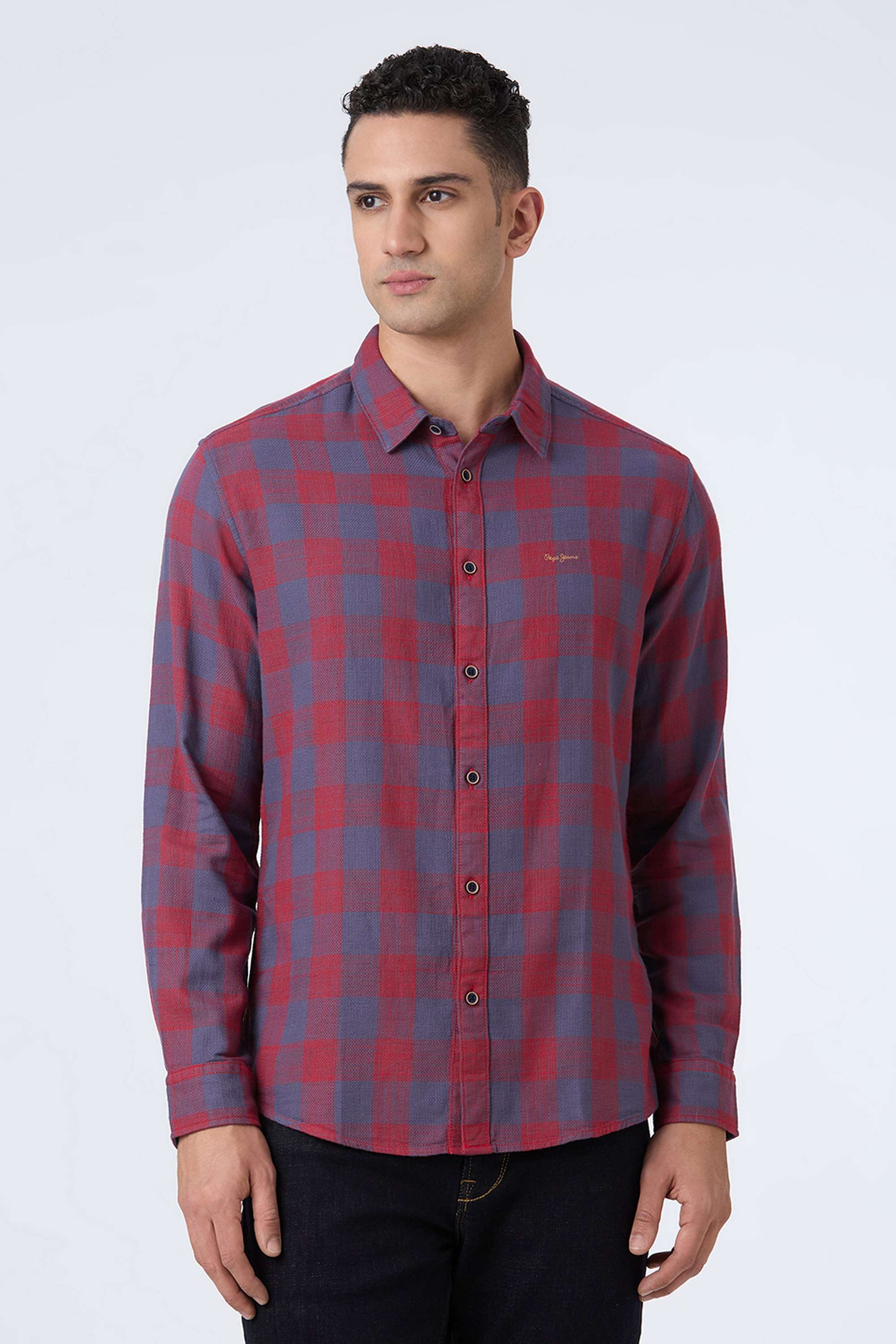 Checks-Cotton-Regular-Fit-Men-s-Shirt