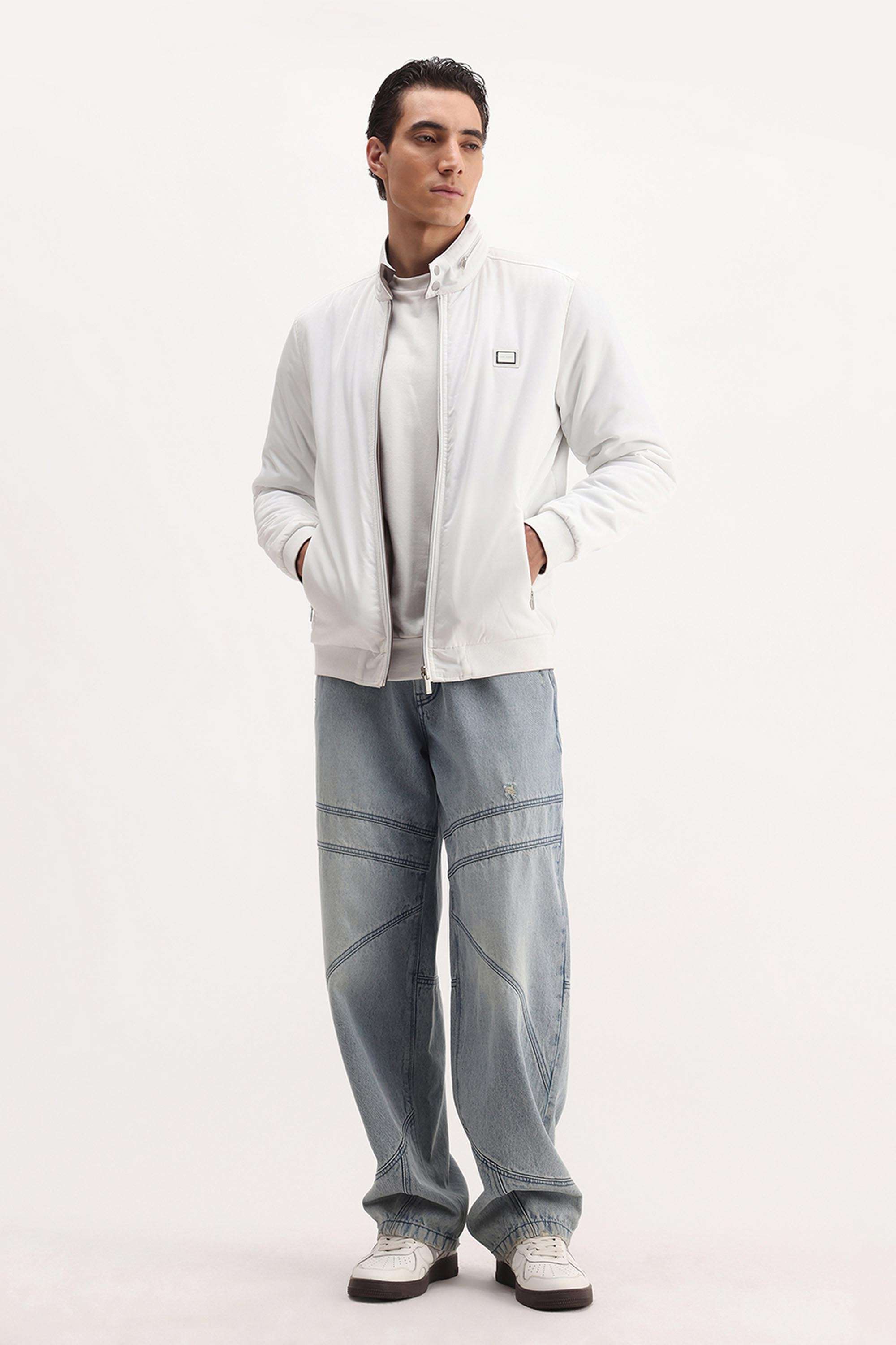 Solid-Cotton-Regular-Fit-Men-s-Jacket