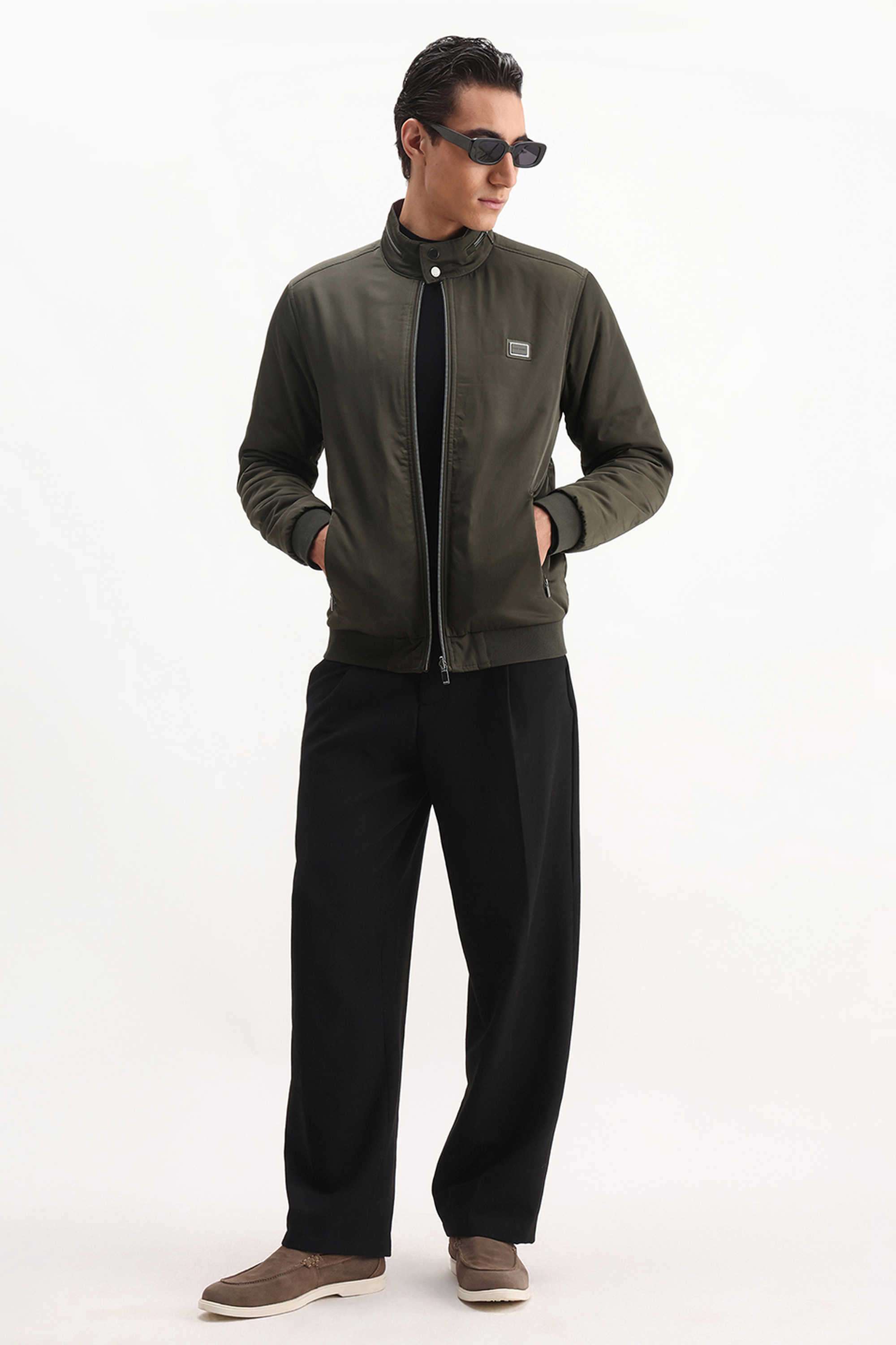 Solid-Cotton-Regular-Fit-Men-s-Jacket