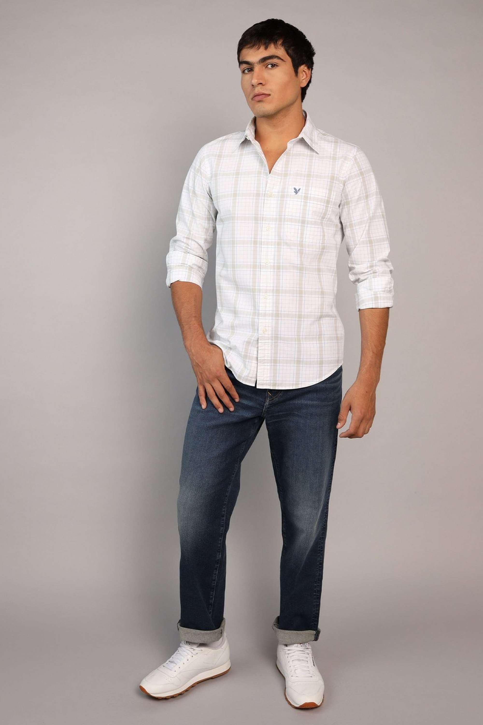 Solid-Cotton-Slim-Fit-Men-s-Casual-Wear-Shirt