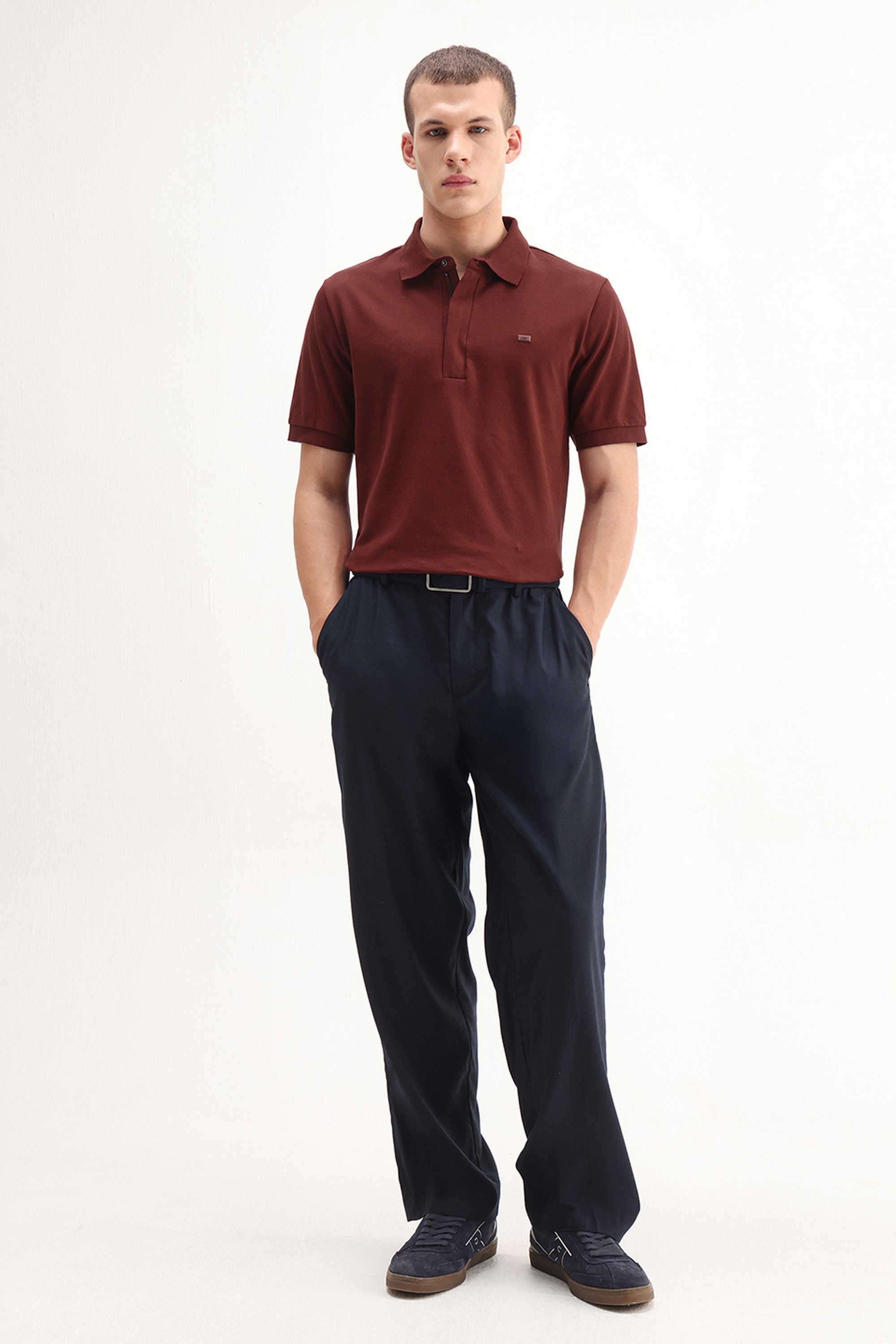 Solid-Cotton-Round-Neck-Men-s-T-Shirt