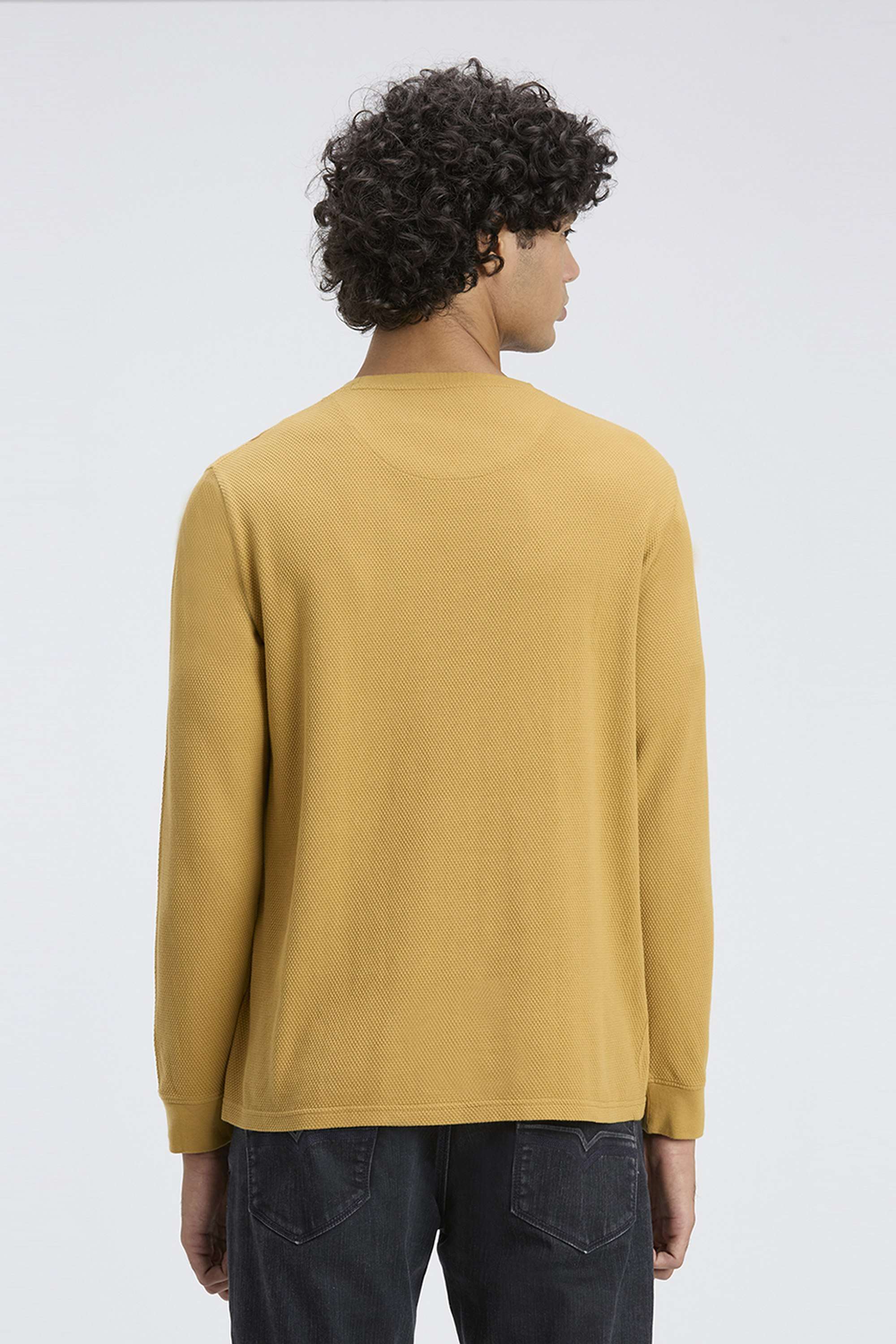 Solid-Cotton-Slim-Fit-Men-T-Shirt