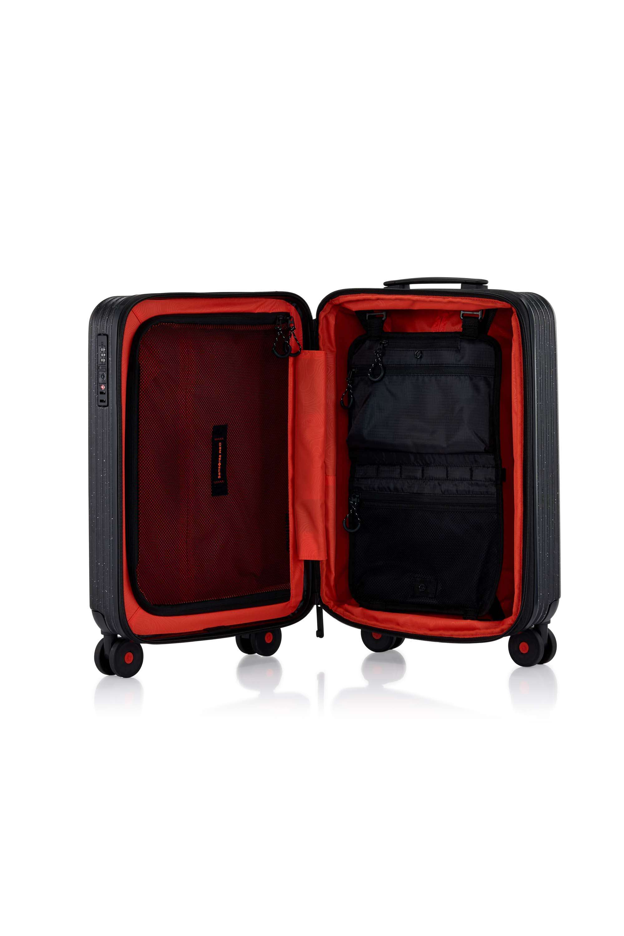 Buy Samsonite Red Black Unisex Toiis XP Polycarbonate Hard Trolley