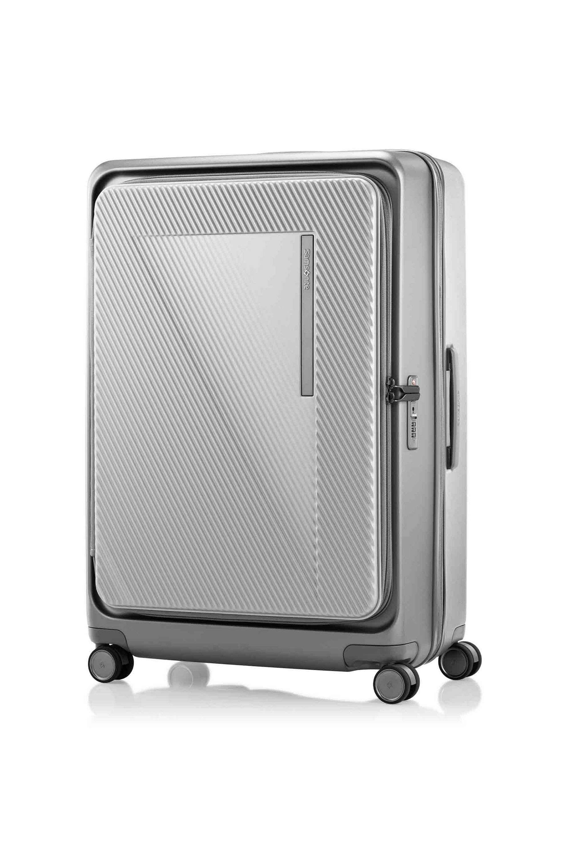 Buy Samsonite Silver Unisex Zipprix Ft Polycarbonate Hard Trolley